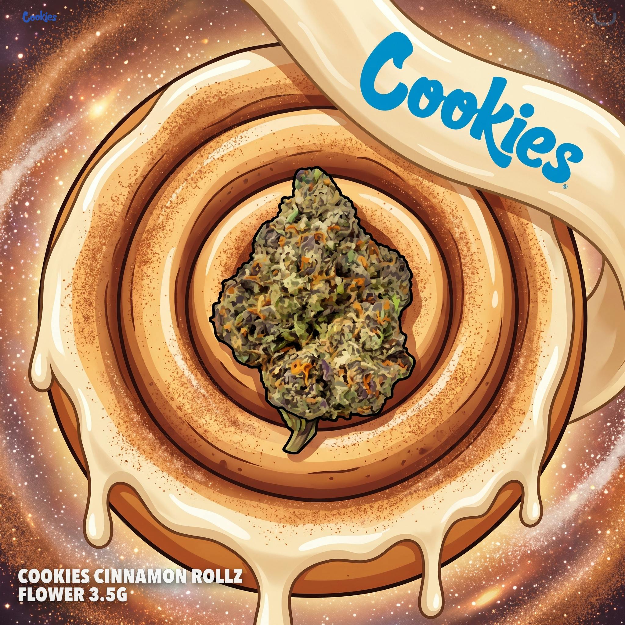 Cookies Cinnamon Rollz Flower 3.5G