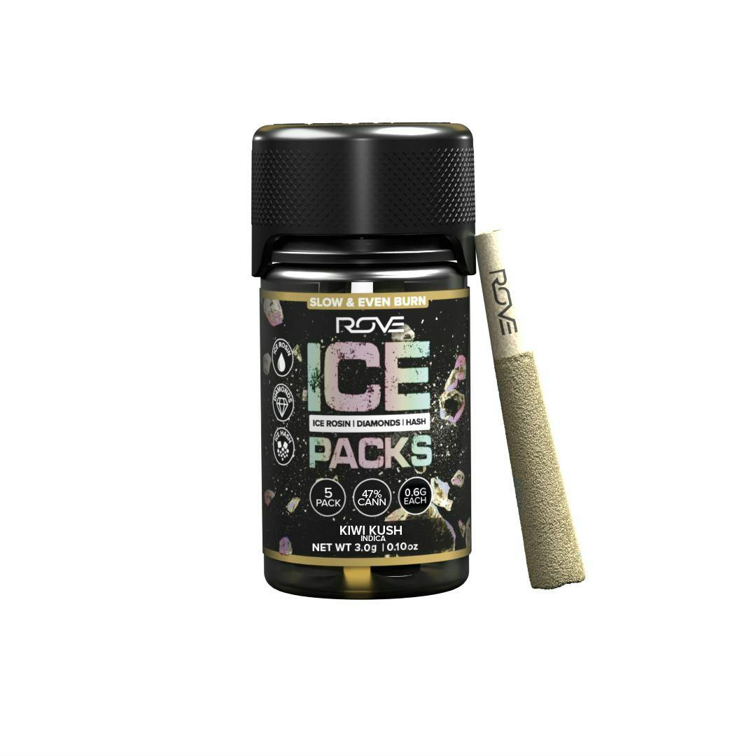 Rove Kiwi Kush Infused Pre-roll 3G 5 Pack