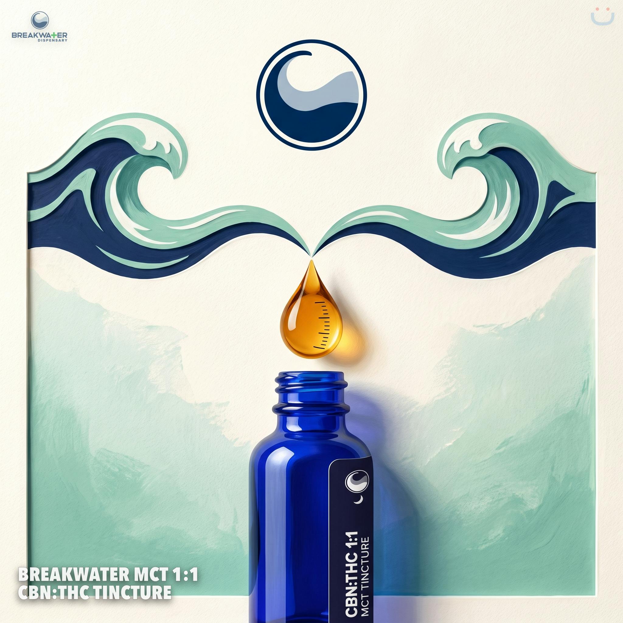 Breakwater MCT 1:1 CBN:THC Tincture