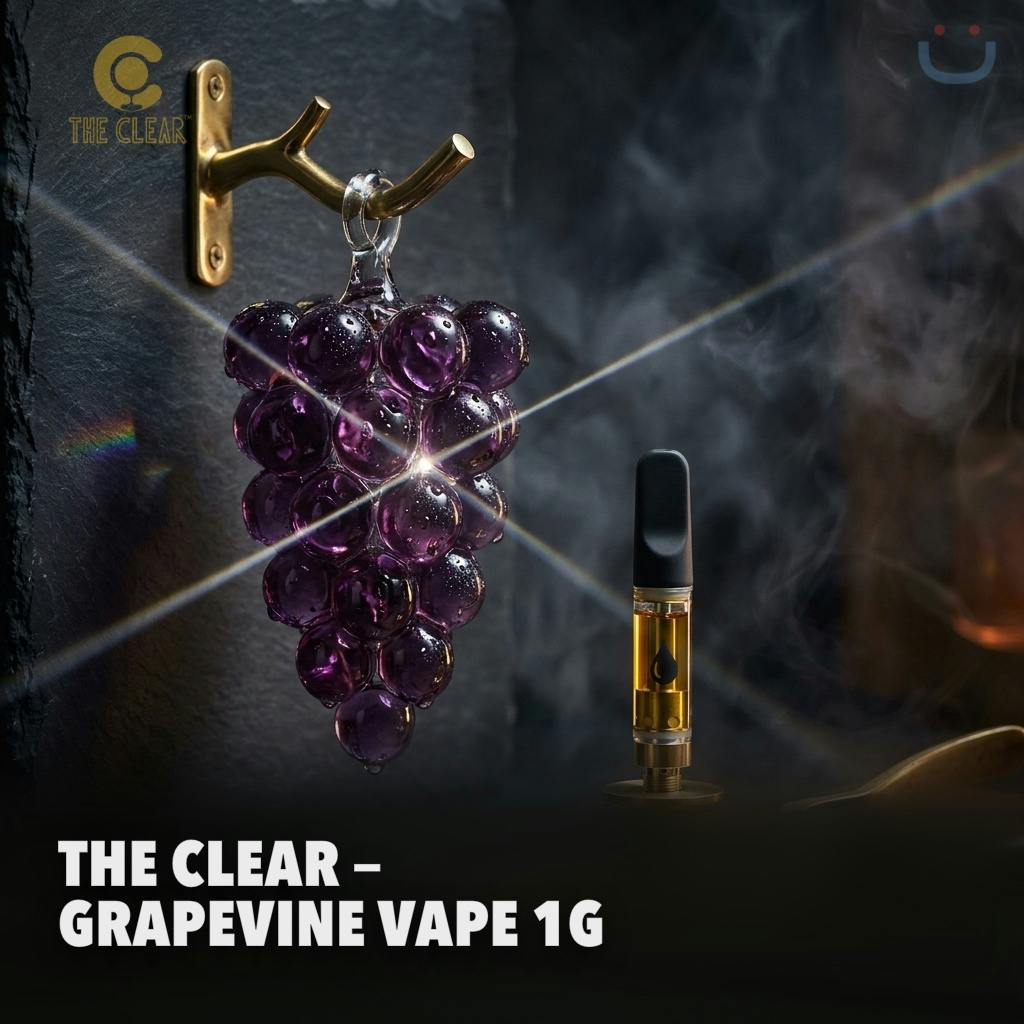 The Clear Grapevine Vape 1G