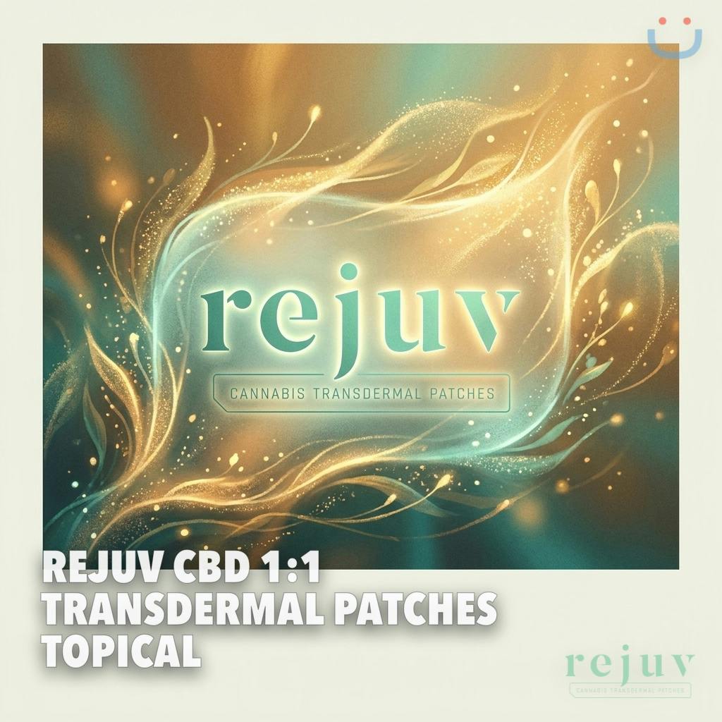 Rejuv CBD 1:1 Transdermal Patches