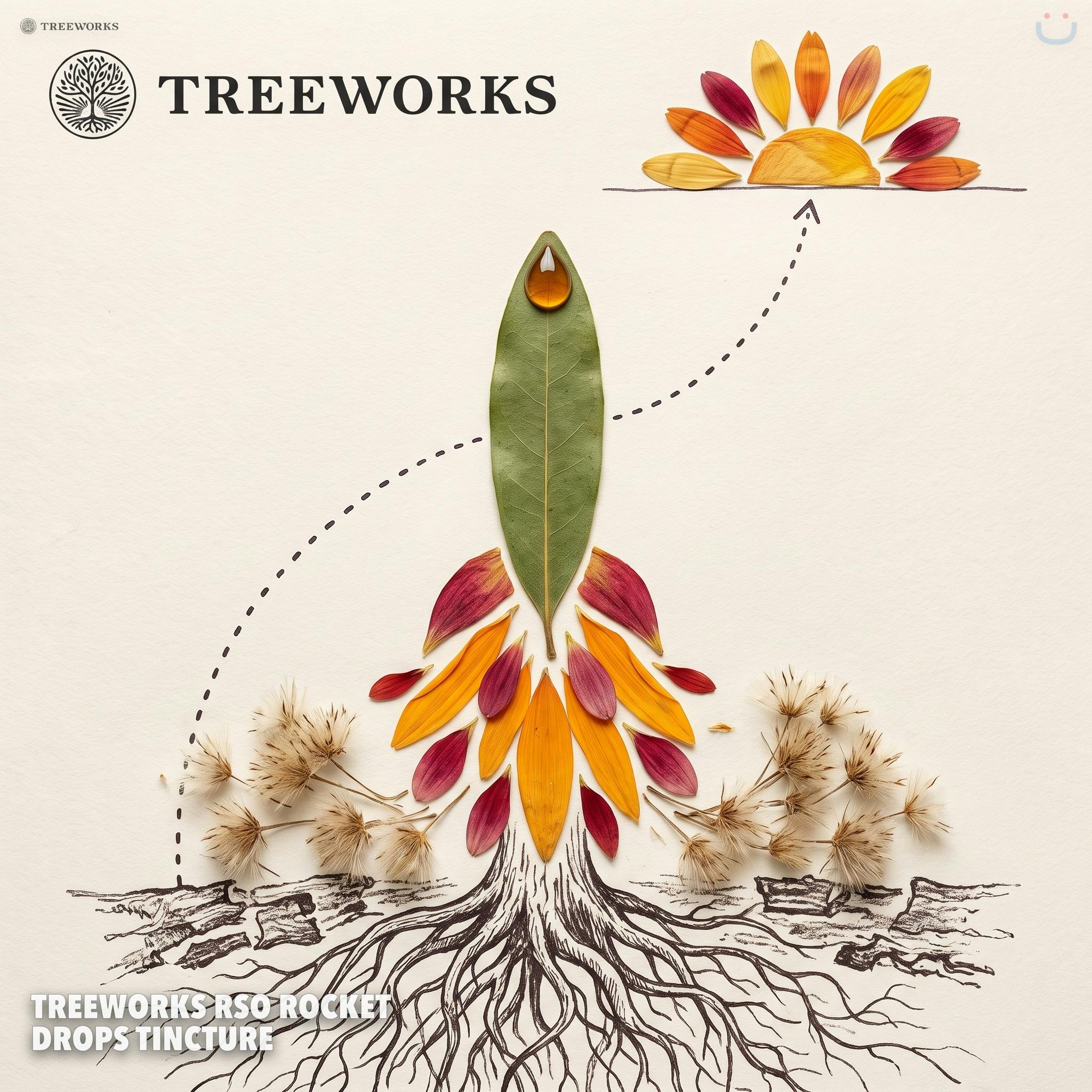 Treeworks RSO Rocket Drops Tincture