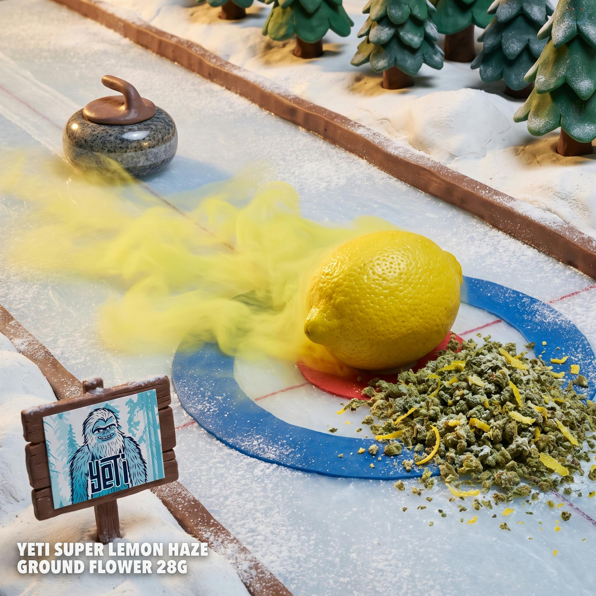 Yeti Super Lemon Haze Ground Flower 28G