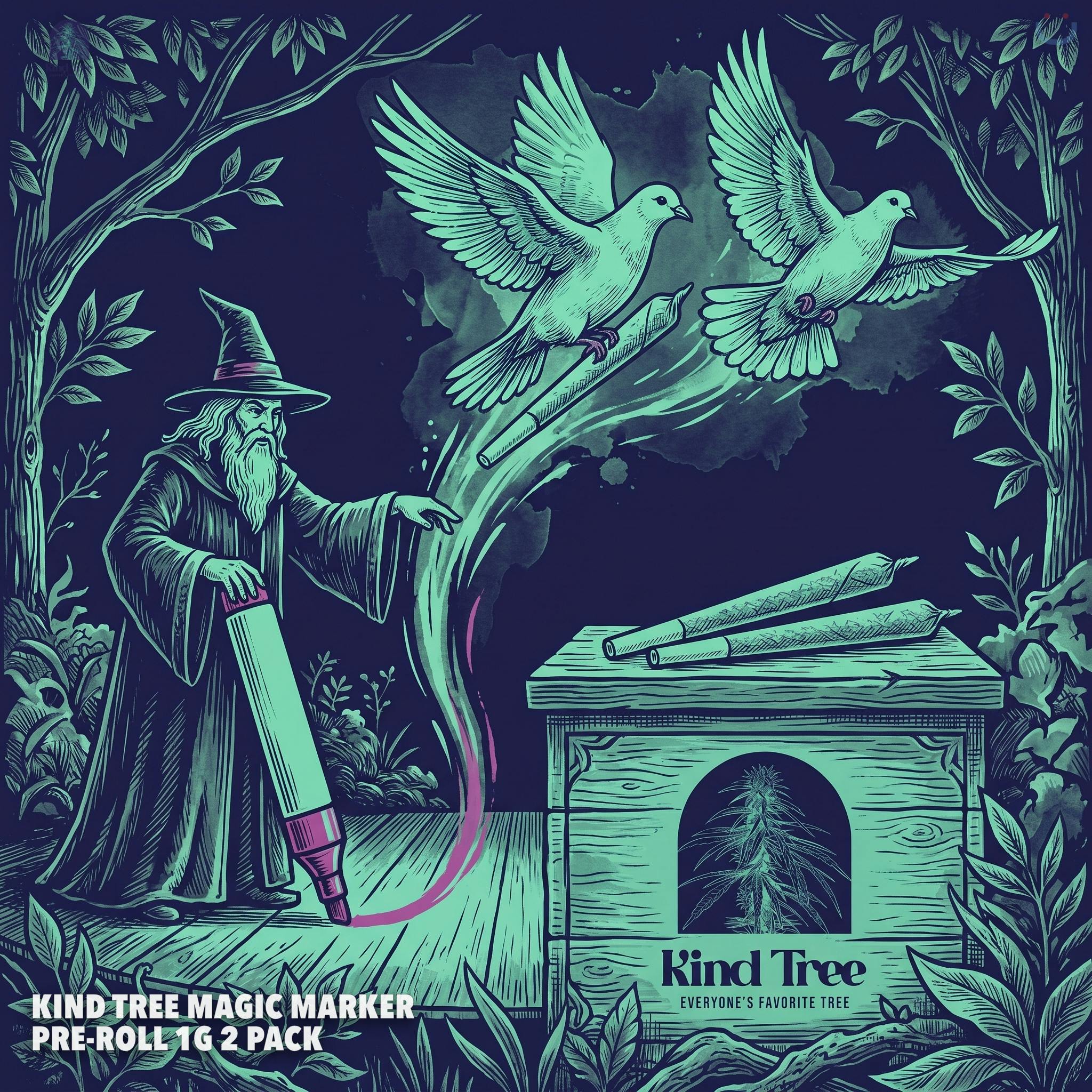 Kind Tree Magic Marker Pre-roll 1G 2 Pack