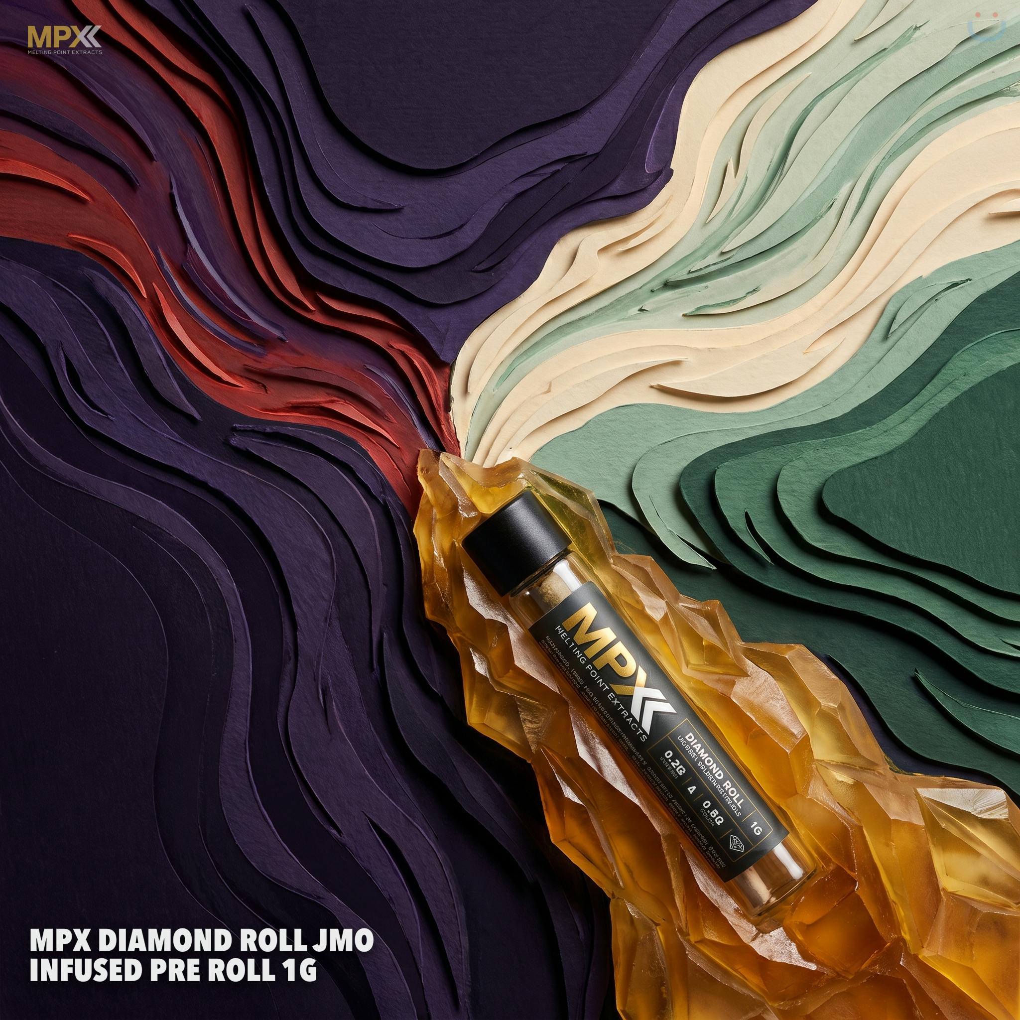MPX Diamond Roll JMO Infused Pre Roll 1g