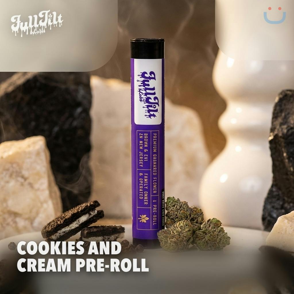 FullTilt Labs Cookies And Cream Pre-roll 1G 2 Pack