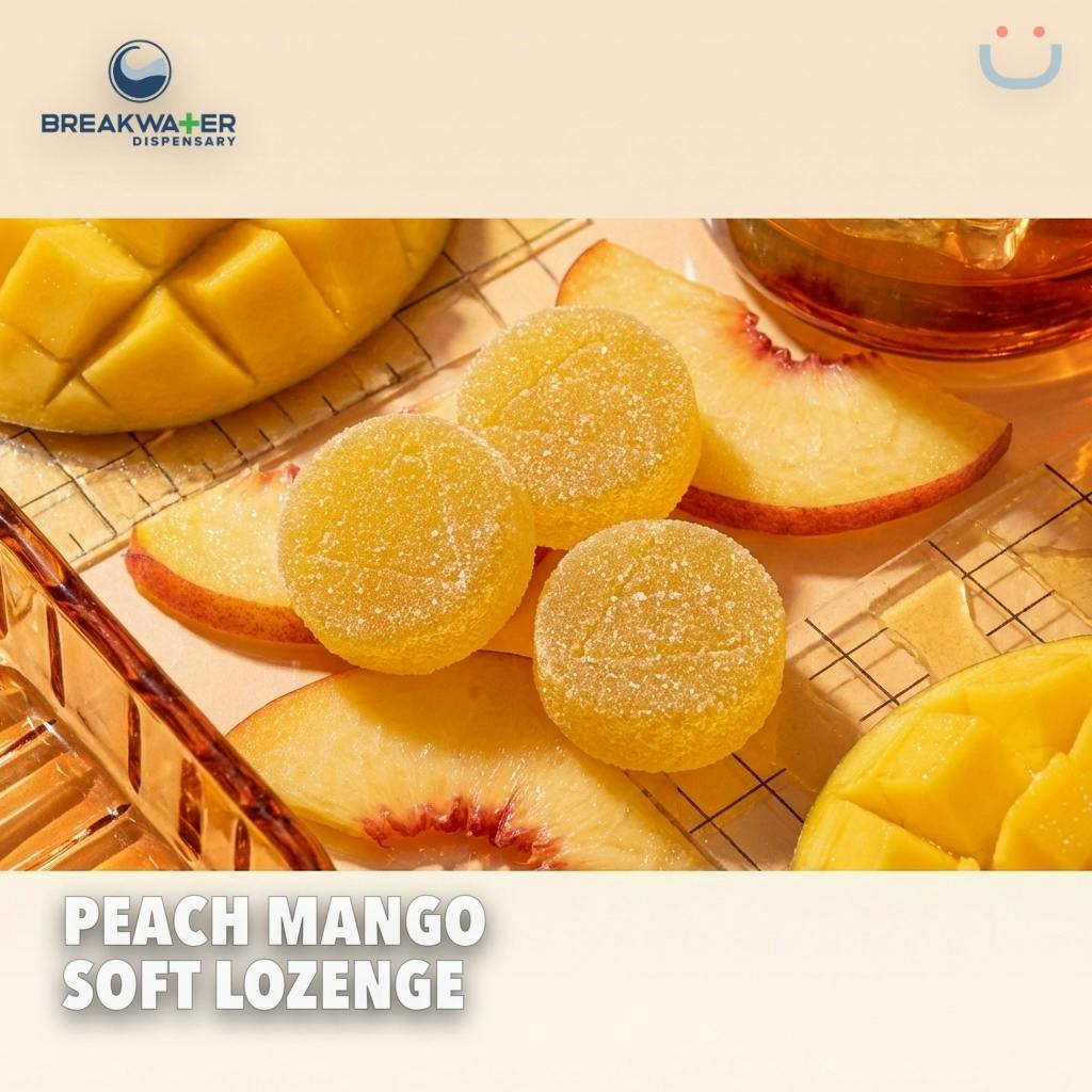 Breakwater Peach Mango Soft Lozenge Edible