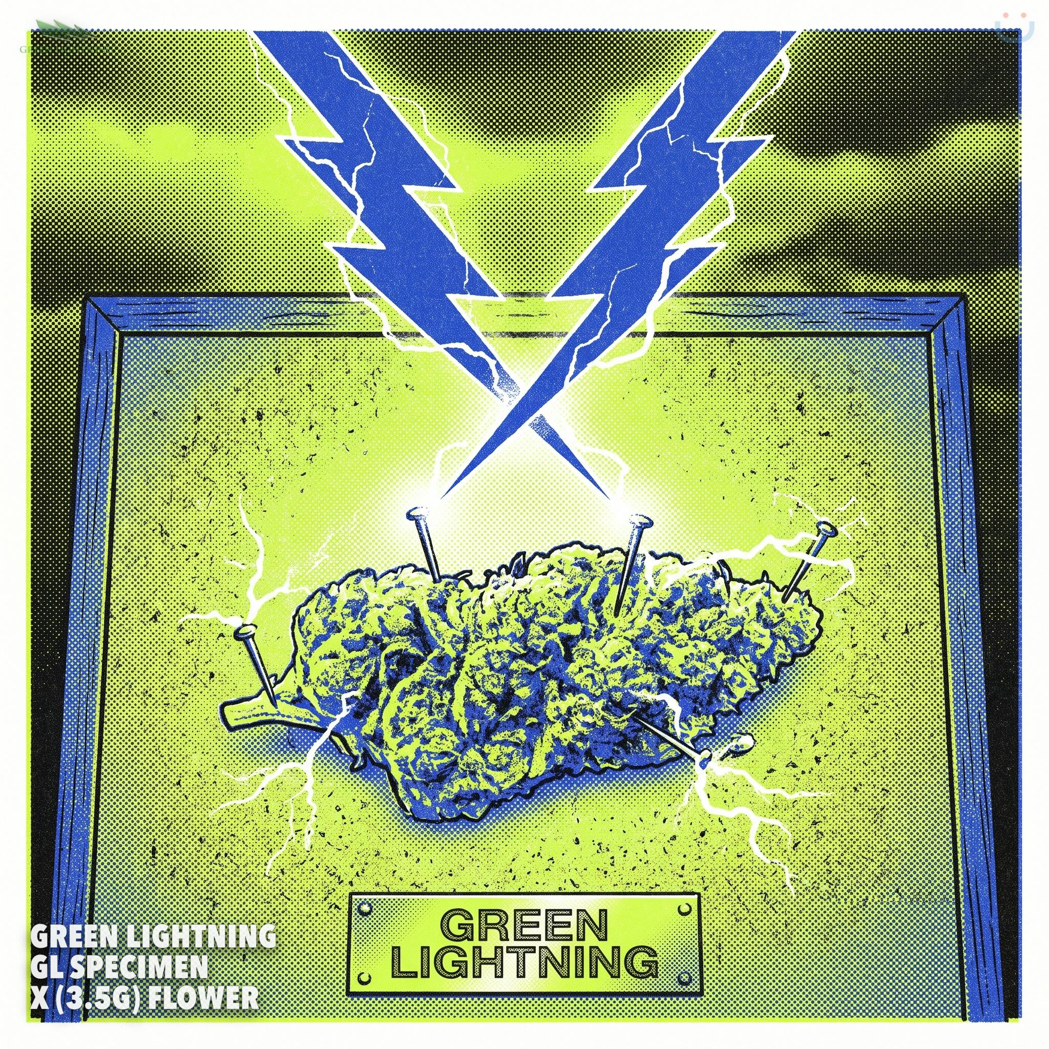 GREEN LIGHTNING GL Specimen X (3.5g) Flower