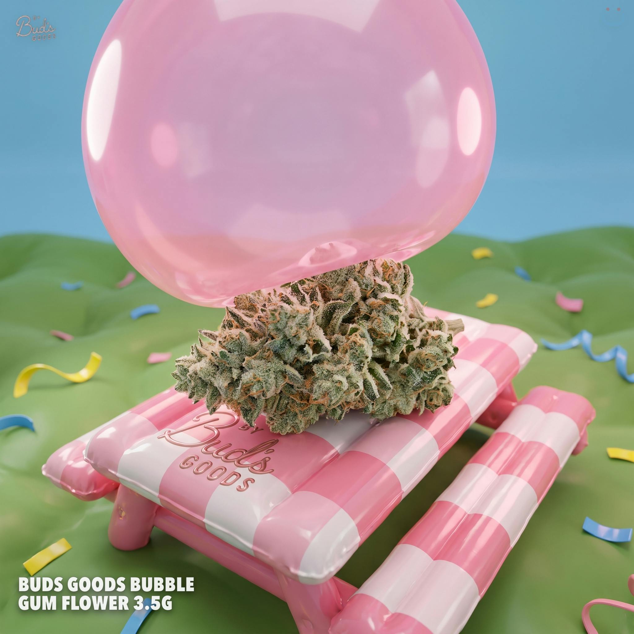 Buds Goods Bubble Gum Flower 3.5G