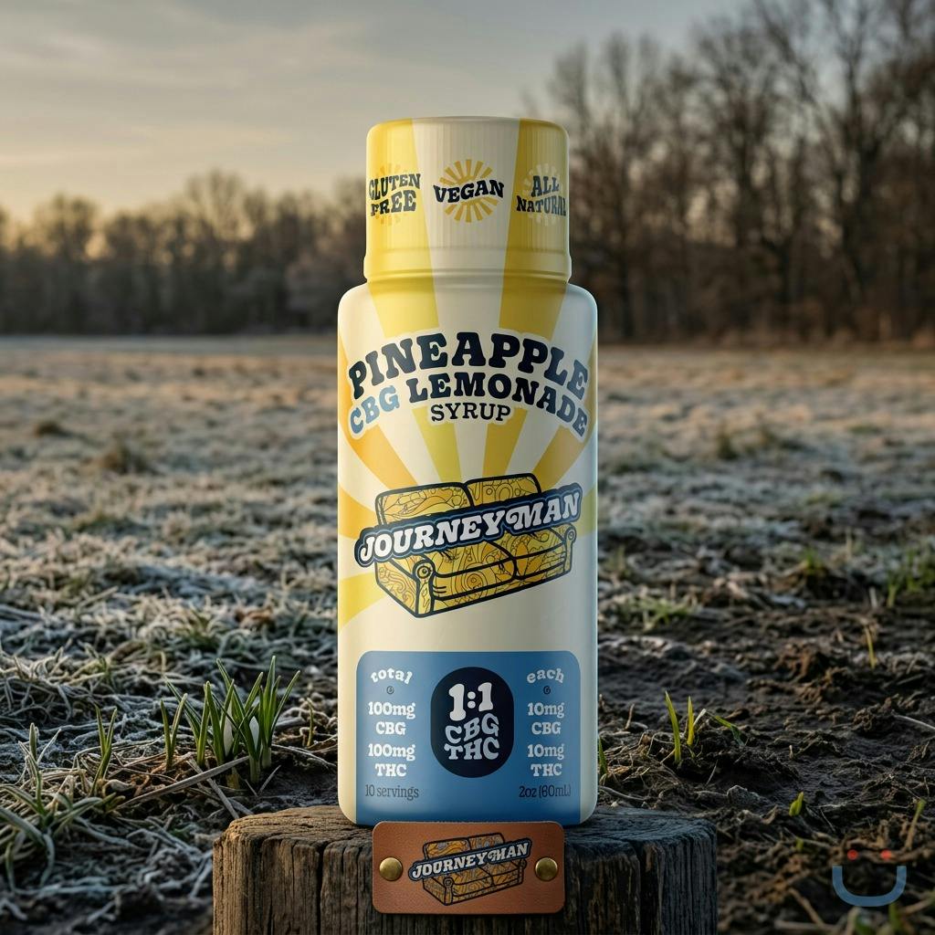 Journeyman Pineapple Lemonade 1:1 CBG:THC Syrup