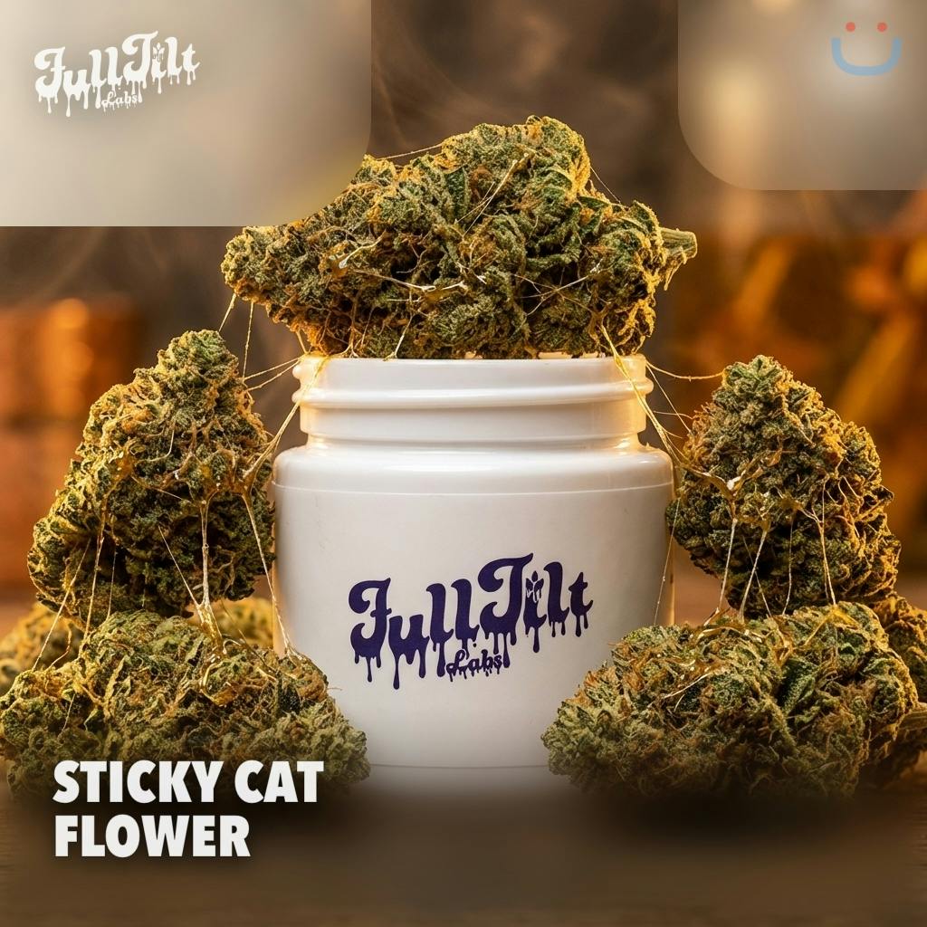 FullTilt Labs Sticky Cat Flower 3.5G