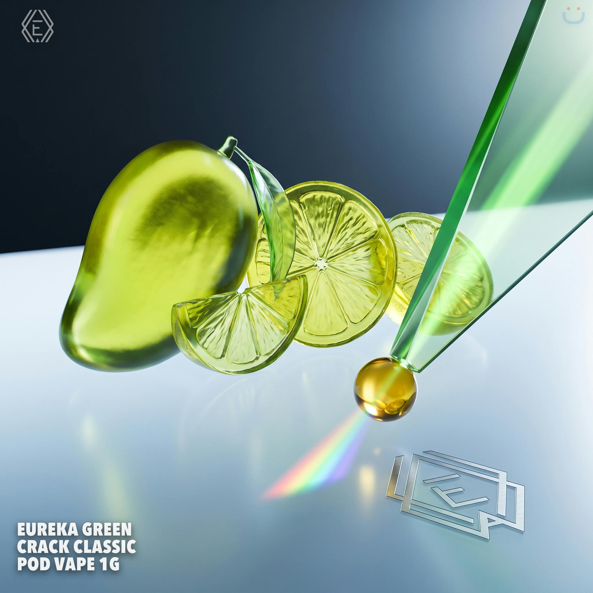 Eureka Green Crack Classic Pod Vape 1g
