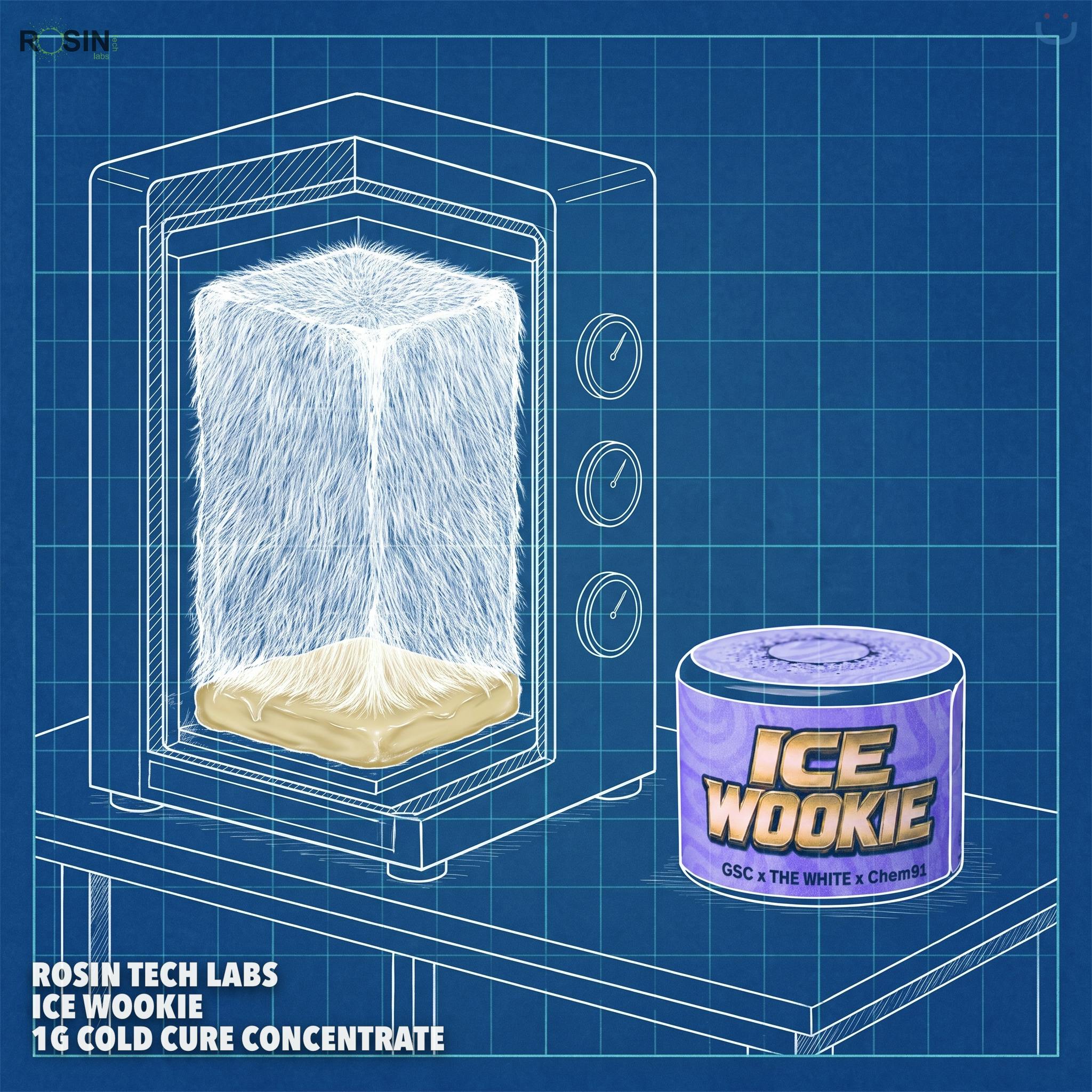 ROSIN TECH LABS Ice Wookie 1G Cold Cure Concentrate