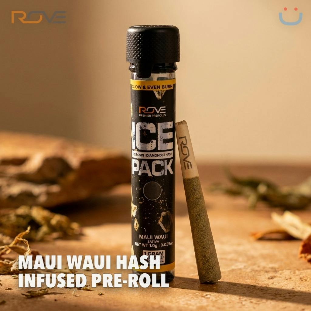 Rove Maui Waui Hash Infused Pre-roll - 1 G