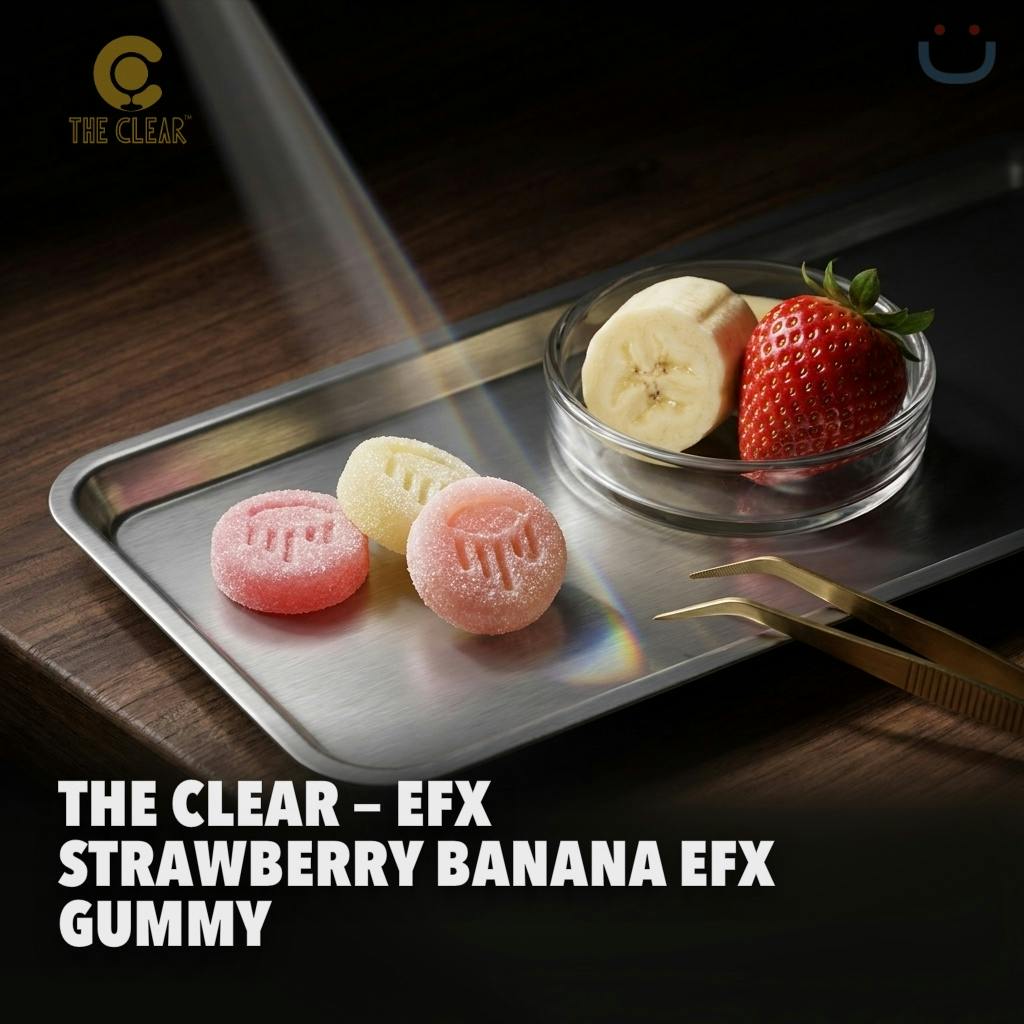 The Clear EFx Strawberry Banana Edible