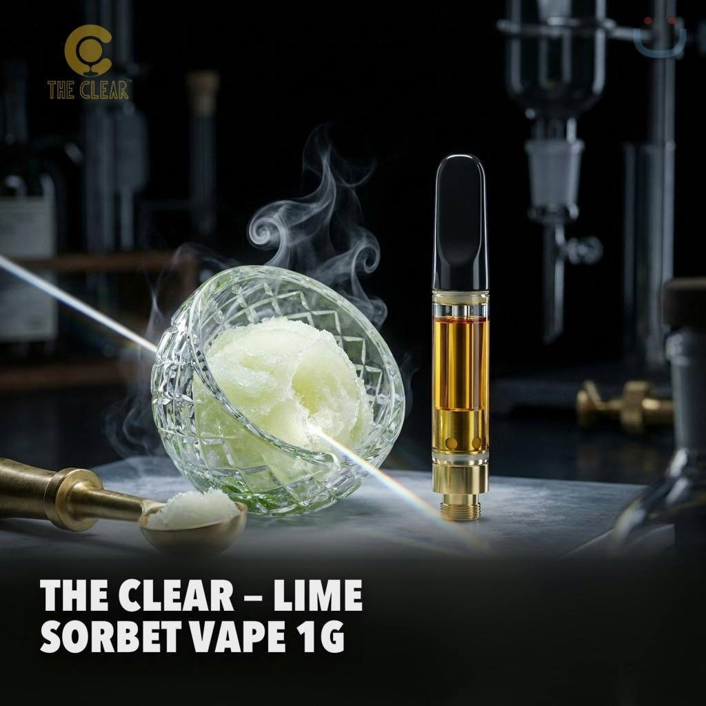 The Clear Lime Sorbet Vape 1G