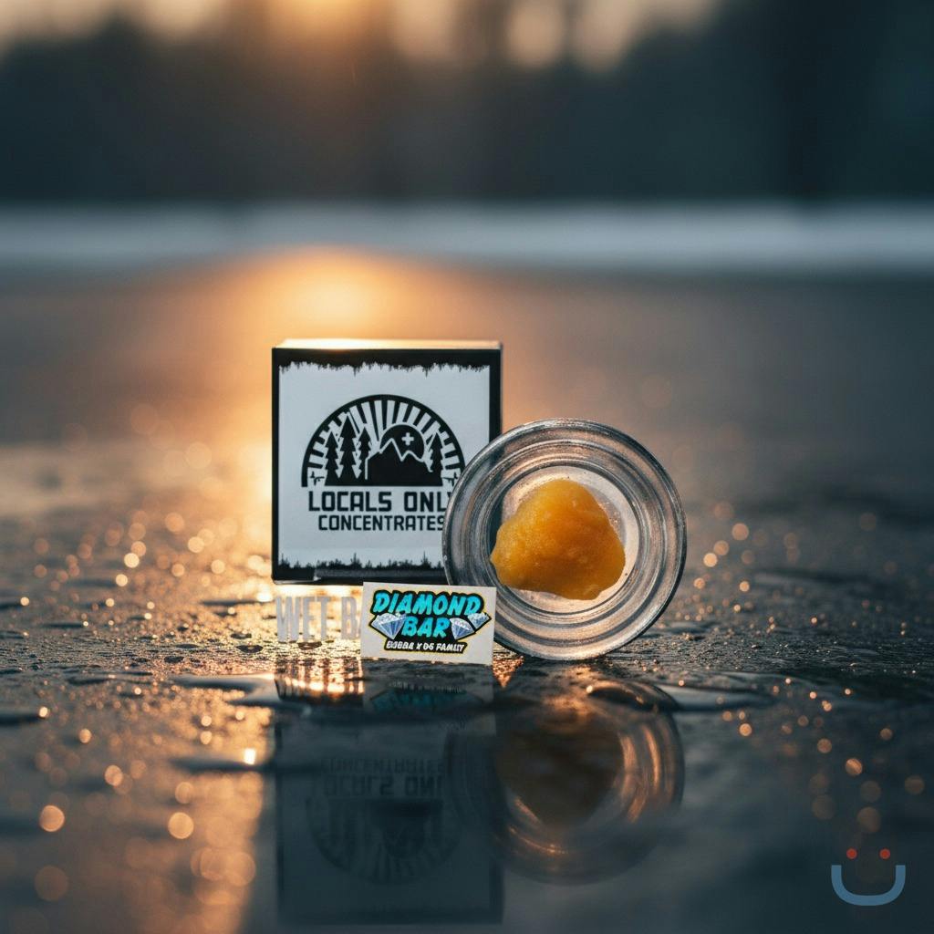 Locals Only Lemon Cherry Gelato Wet Badder Concentrate 1G