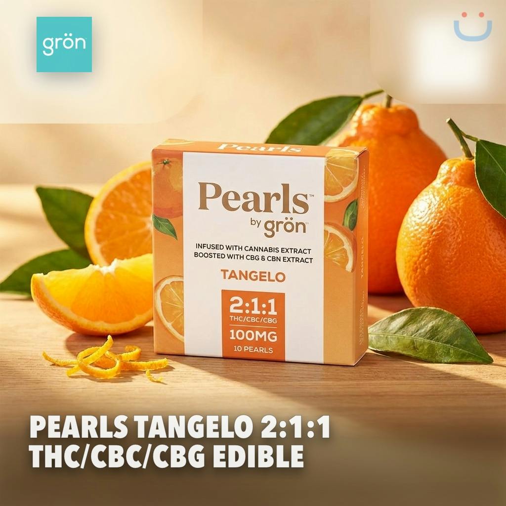 Pearls Tangelo 2:1:1 THC/CBC/CBG Edible