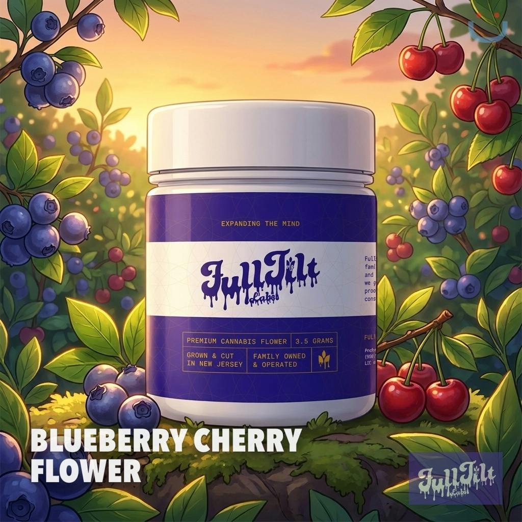 FullTilt Labs Blueberry Cherry Flower 3.5G