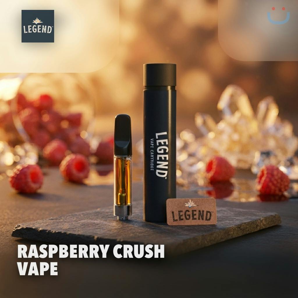 Legend Raspberry Crush Vape 1G