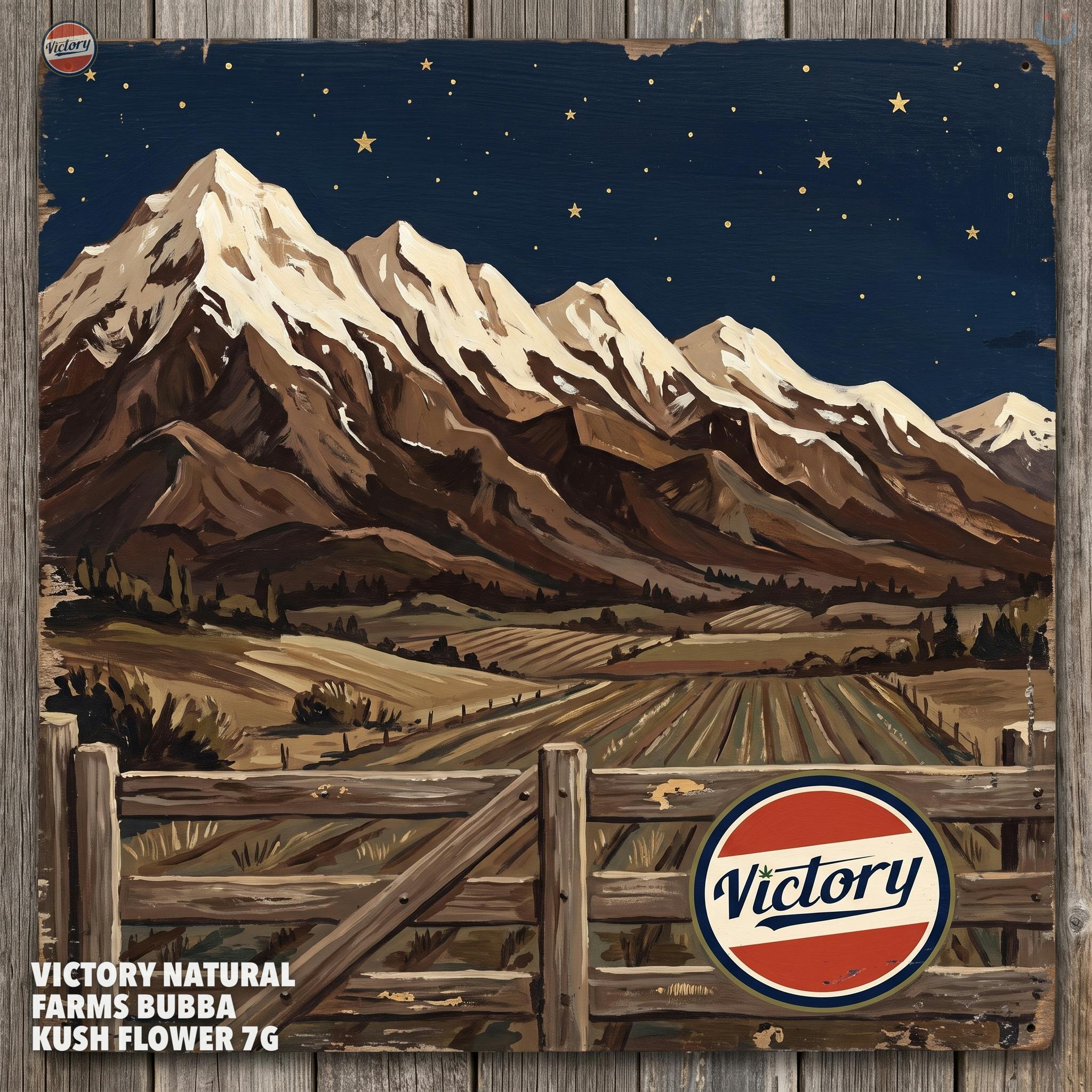 Victory Natural Farms Bubba Kush Flower 7G