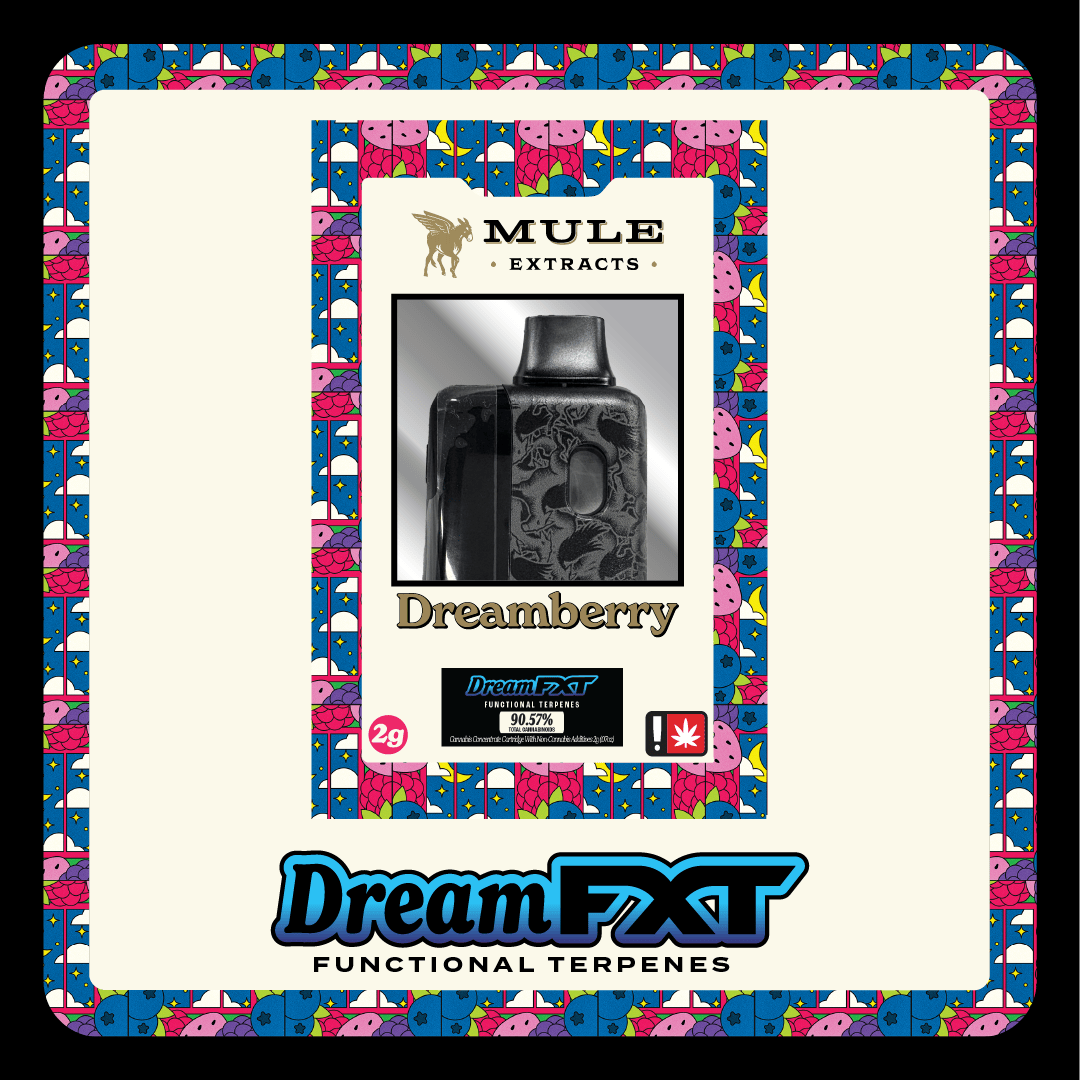 Mule Extracts Dreamberry FXT Vape 2G