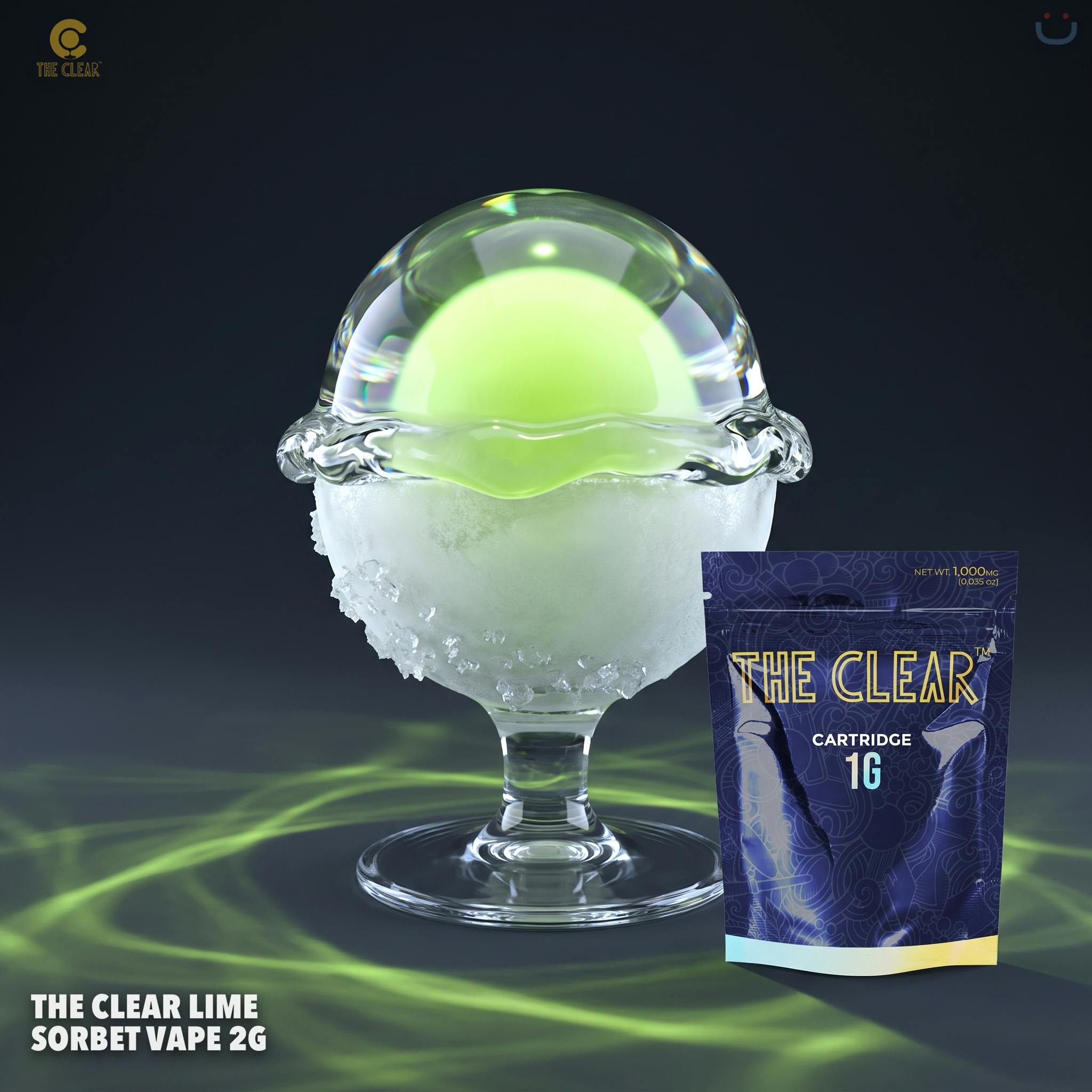 The Clear Lime Sorbet Vape 2G