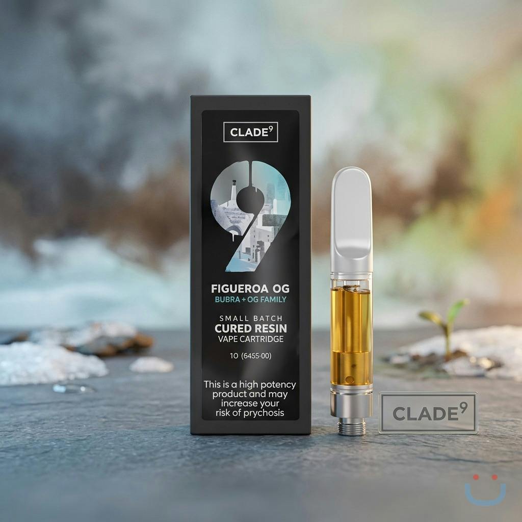 Clade9 Figueroa OG Cured Resin Vape 1G