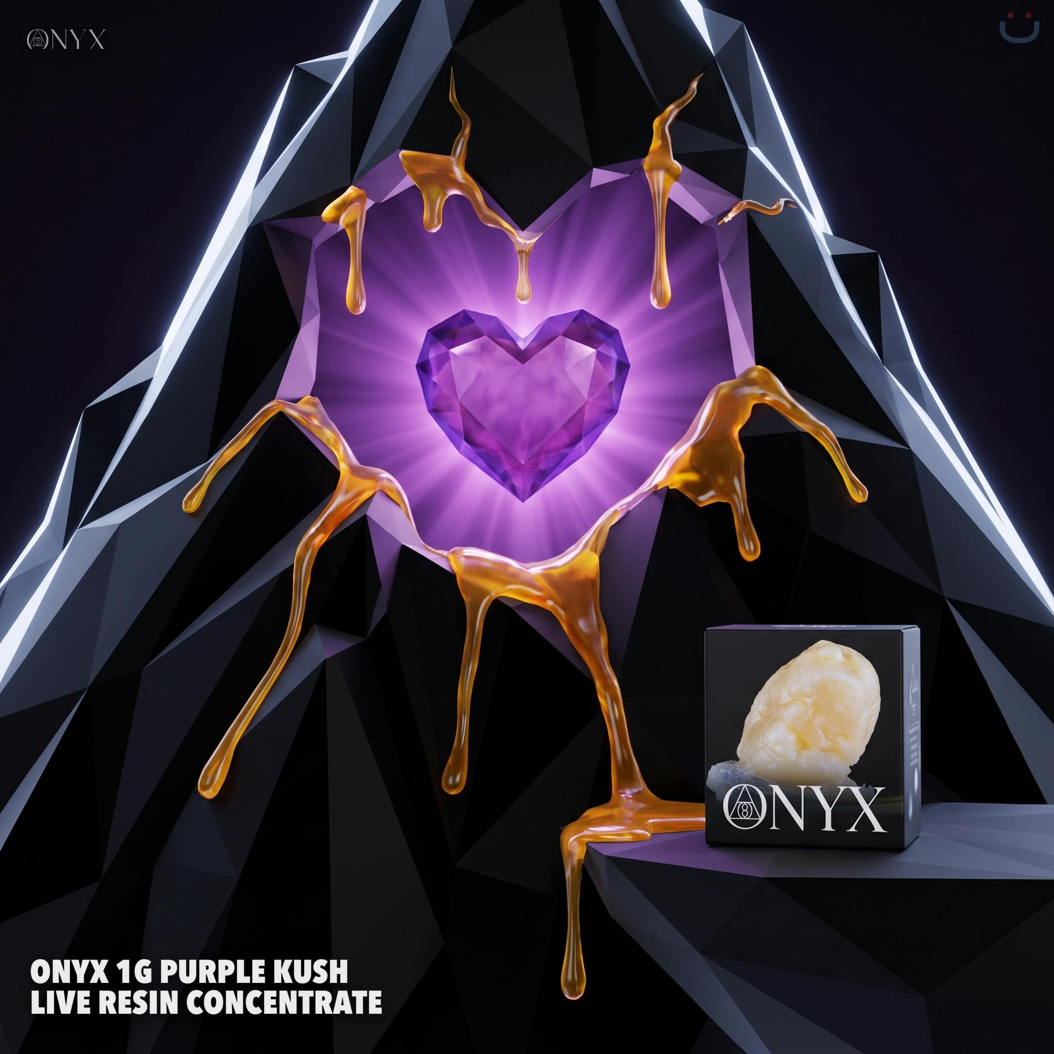 Onyx 1G Purple Kush Live Resin Concentrate