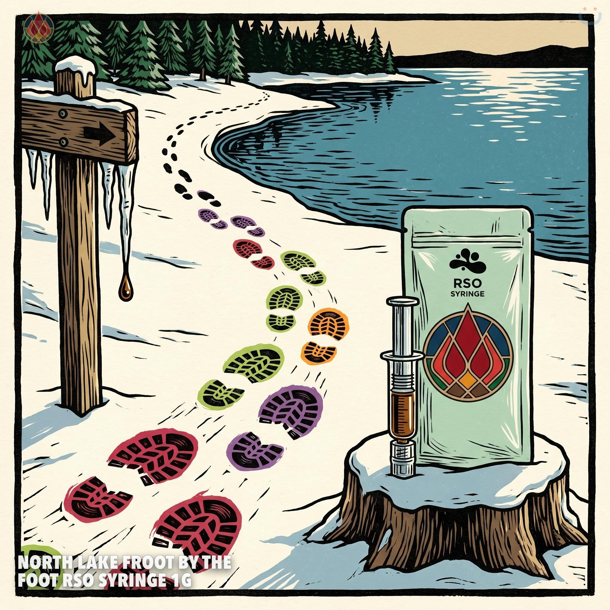 North Lake Froot By The Foot RSO Syringe 1G