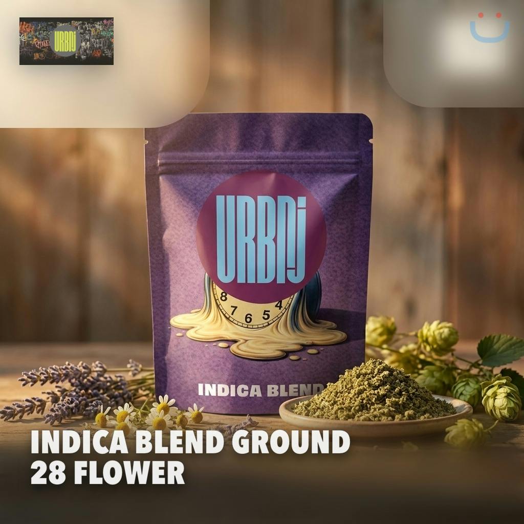 URBNJ Indica Blend Ground Flower 28