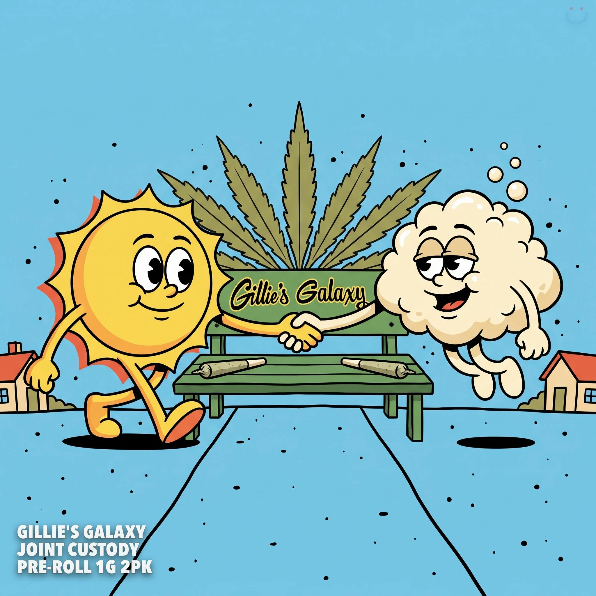 Gillie'S Galaxy Joint Custody Pre-roll 1G 2pk