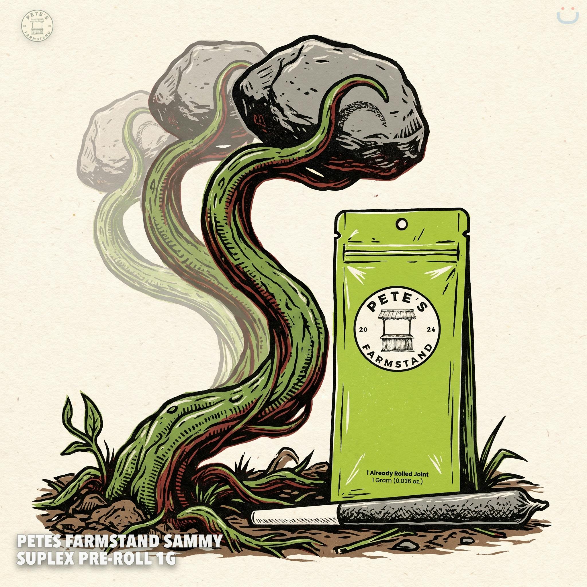 Petes Farmstand Sammy Suplex Pre-roll 1G