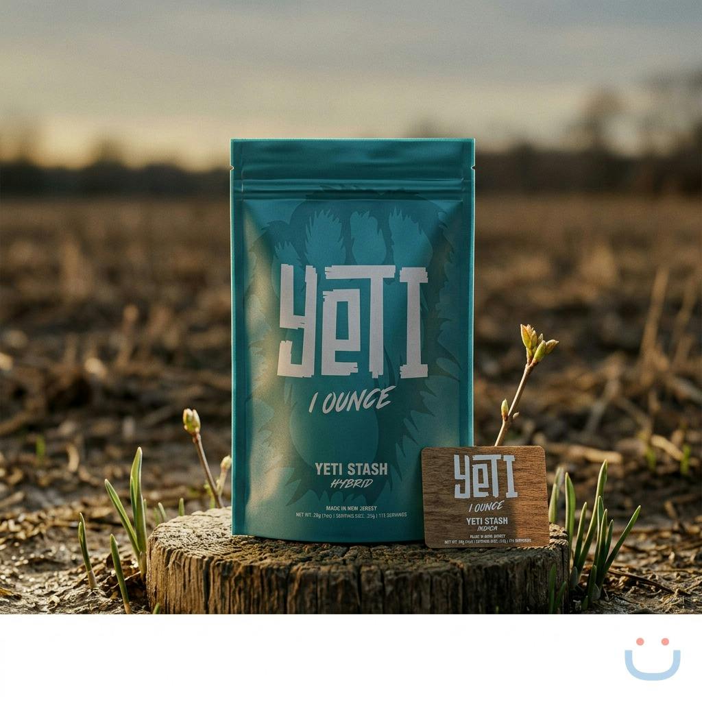 Yeti Blue Runtz Ground Flower 28G - 1oz in Penns Grove