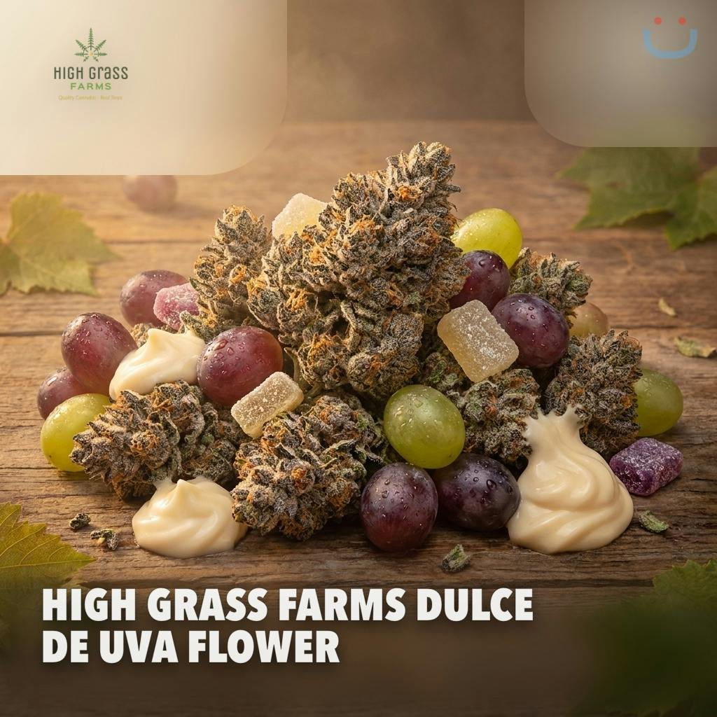 High Grass Farms Dulce De Uva Flower 3.5G