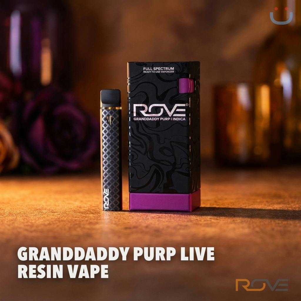 Rove Granddaddy Purp Live Resin Vape 1G