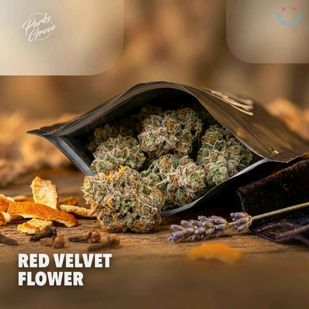 Parks Grove Red Velvet Flower 3.5G