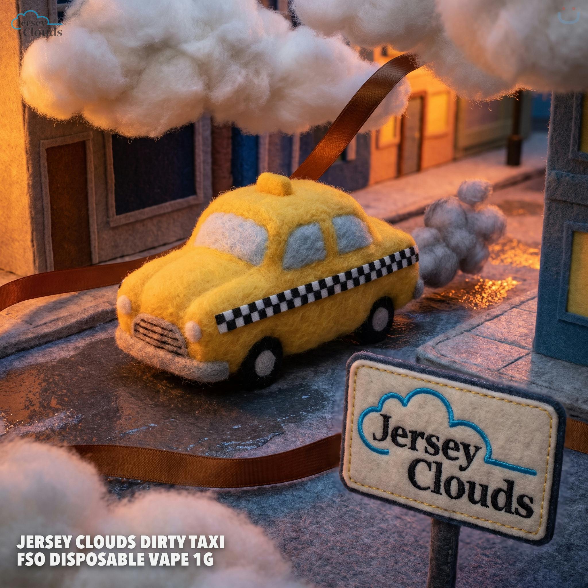 Jersey Clouds Dirty Taxi FSO Disposable Vape 1G