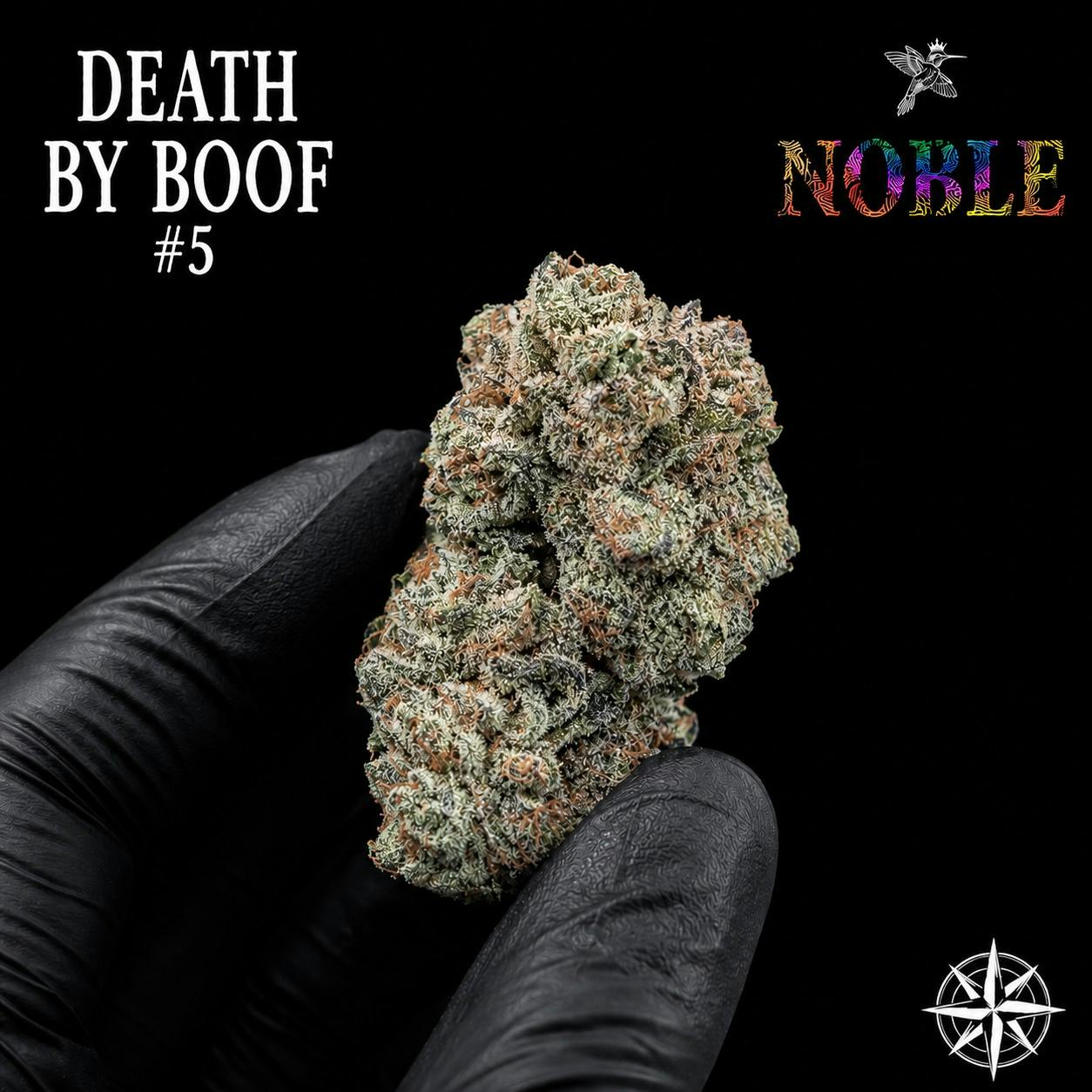 NOBLE VALLEY HARVEST CO. DEATH BY BOOF #5 FLOWER 7G