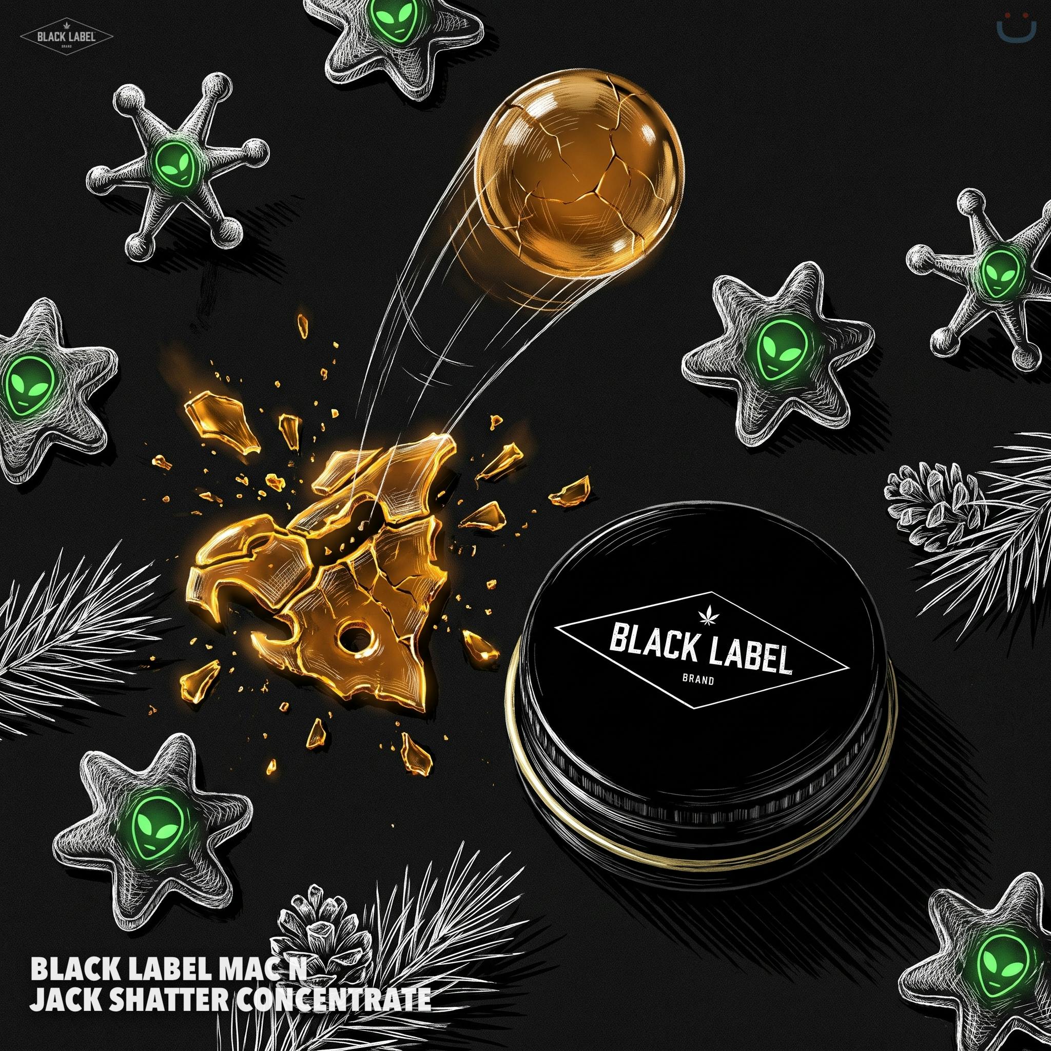 Black Label Mac N Jack Shatter Concentrate