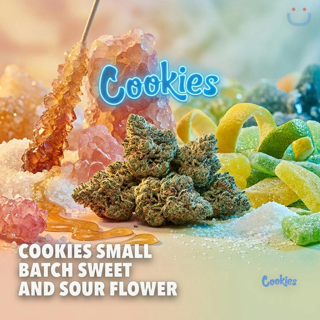 Cookies Small Batch Sweet And Sour Flower 3.5G