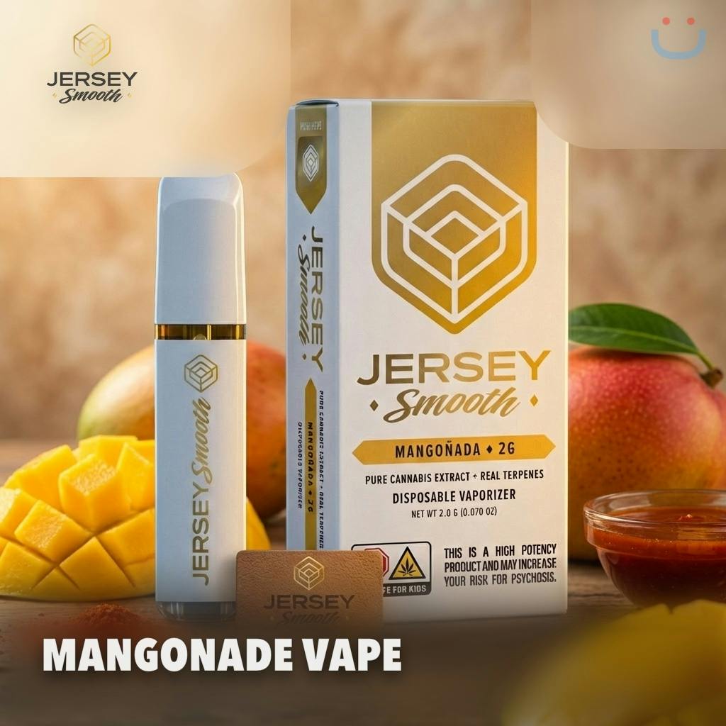 Jersey Smooth Mangonade Disposable Vape 2G
