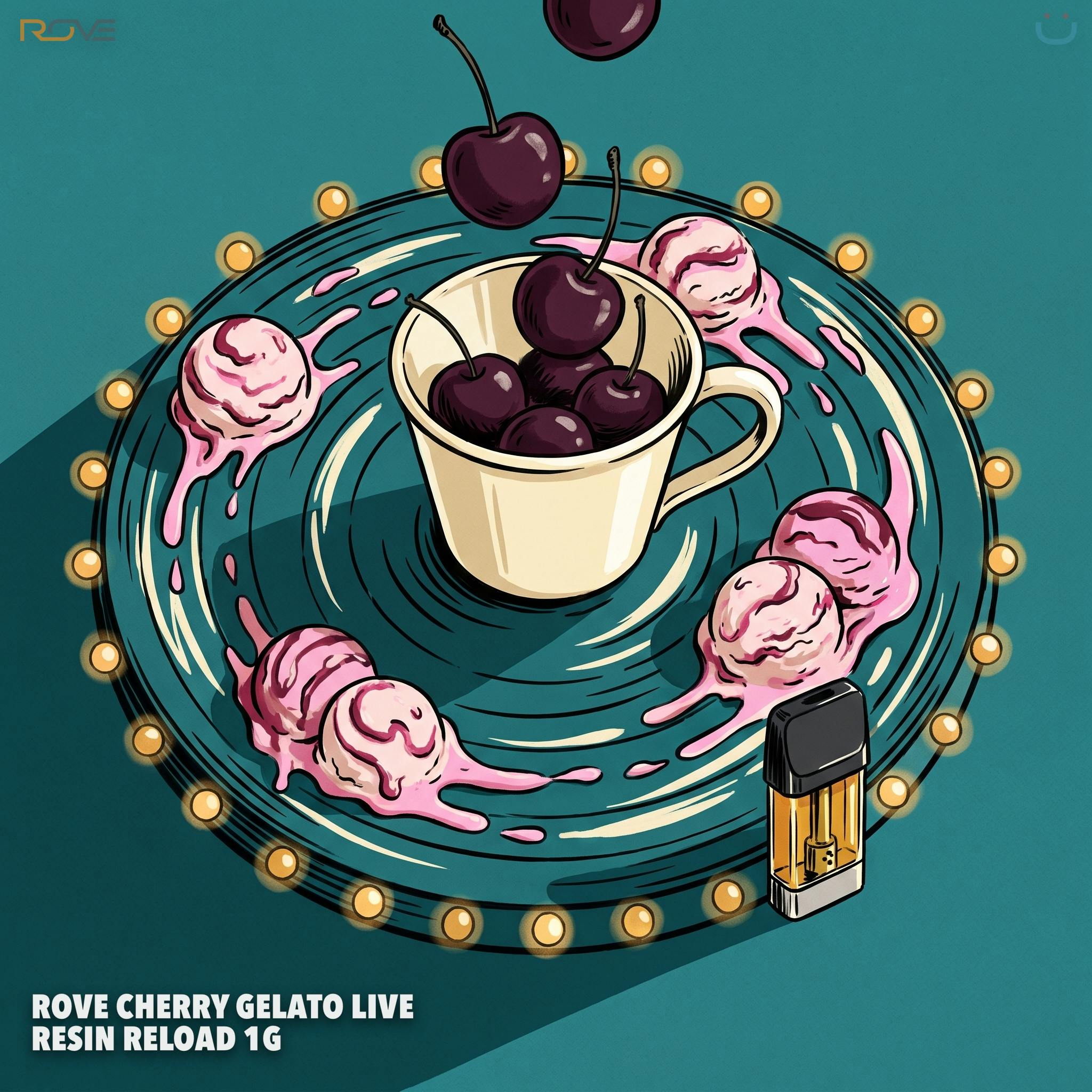 ROVE CHERRY GELATO LIVE RESIN RELOAD 1G