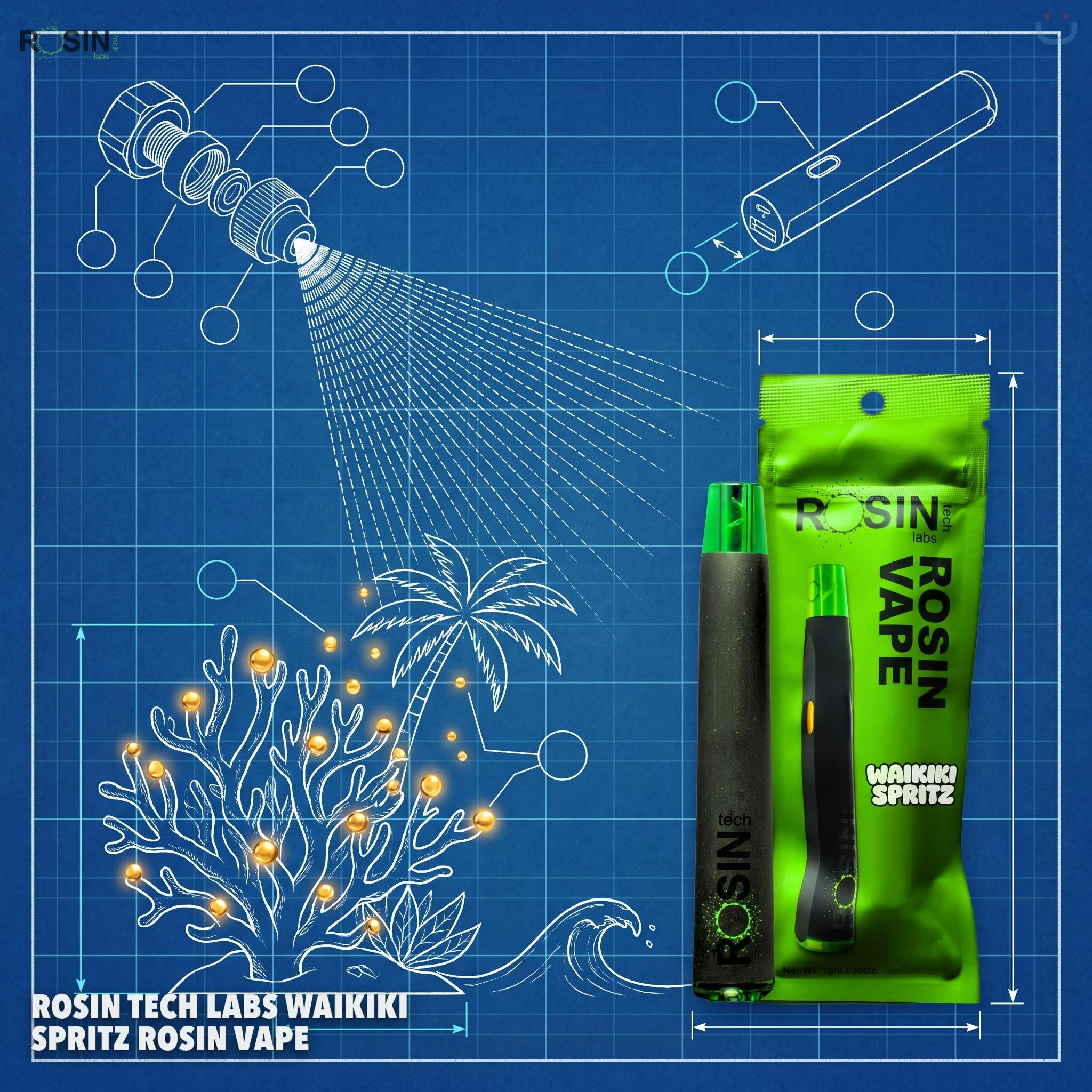 ROSIN TECH LABS Waikiki Spritz Rosin Vape
