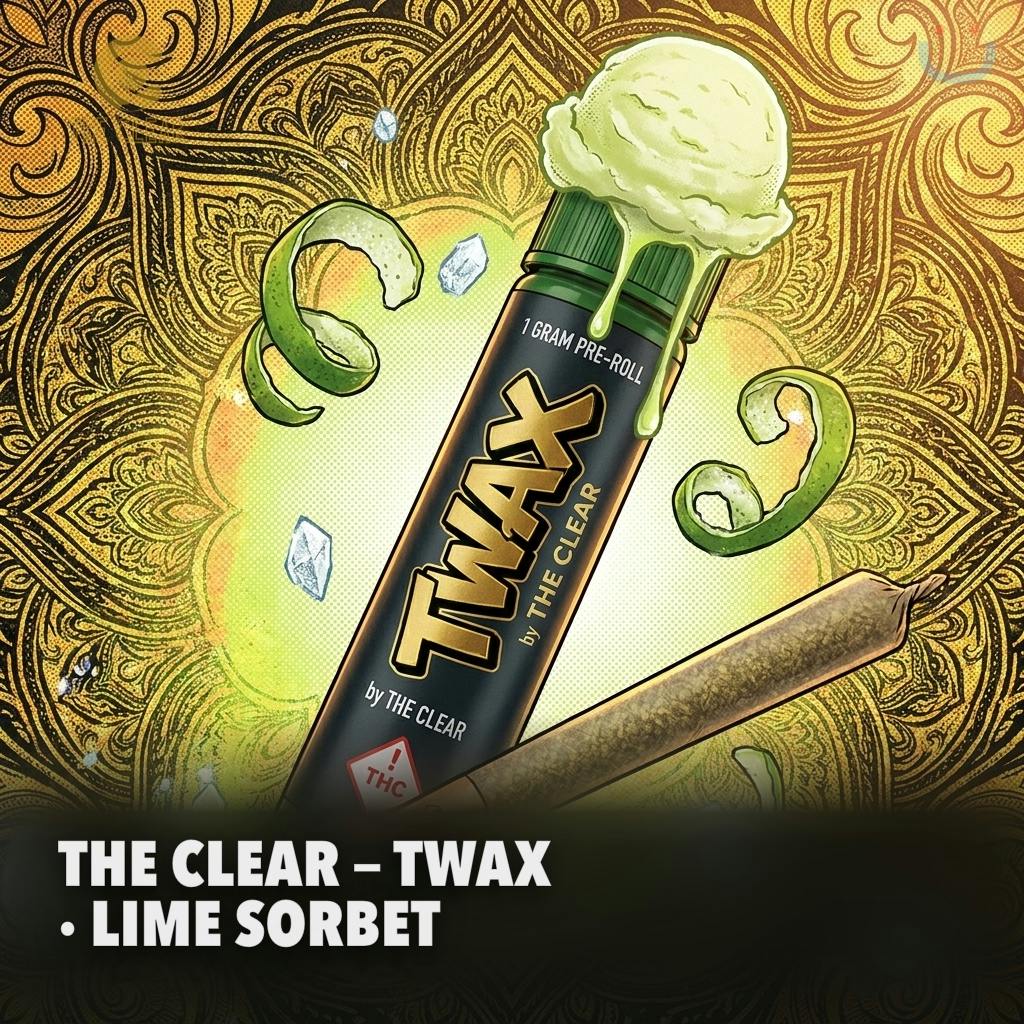 Twax Lime Sorbet Infused Pre-roll 3G 5 Pack