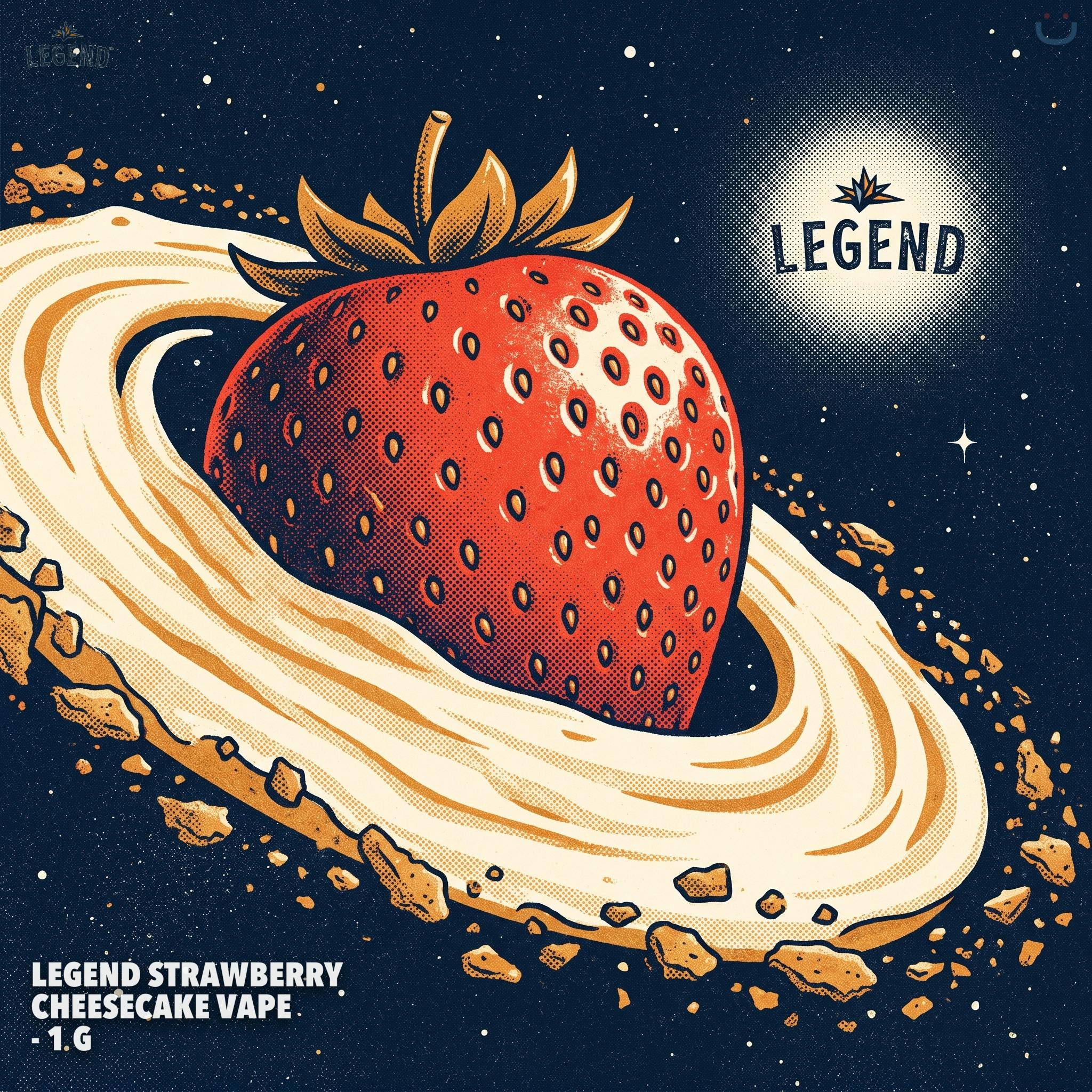 Legend Strawberry Cheesecake Vape - 1 G