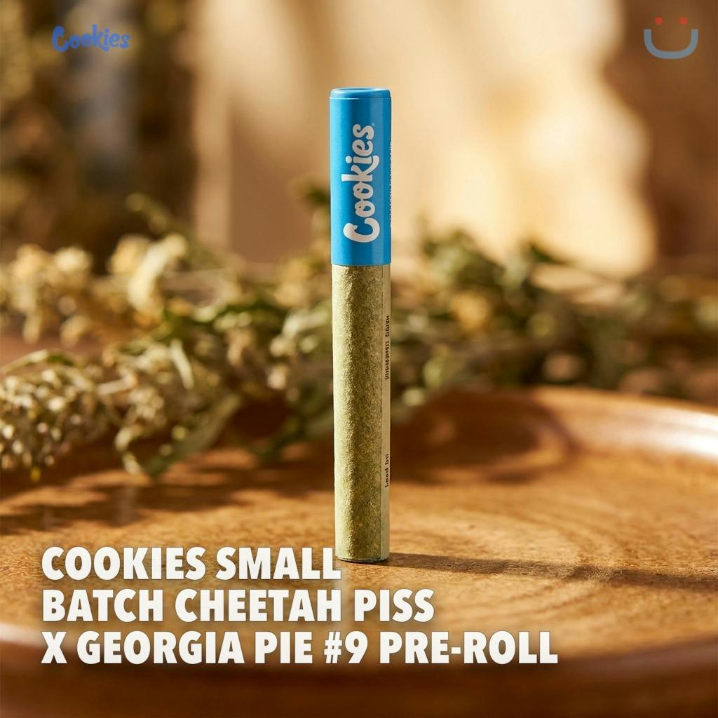 Cookies Small Batch Cheetah Piss X Georgia Pie #9 Pre-roll 1G 2 Pack