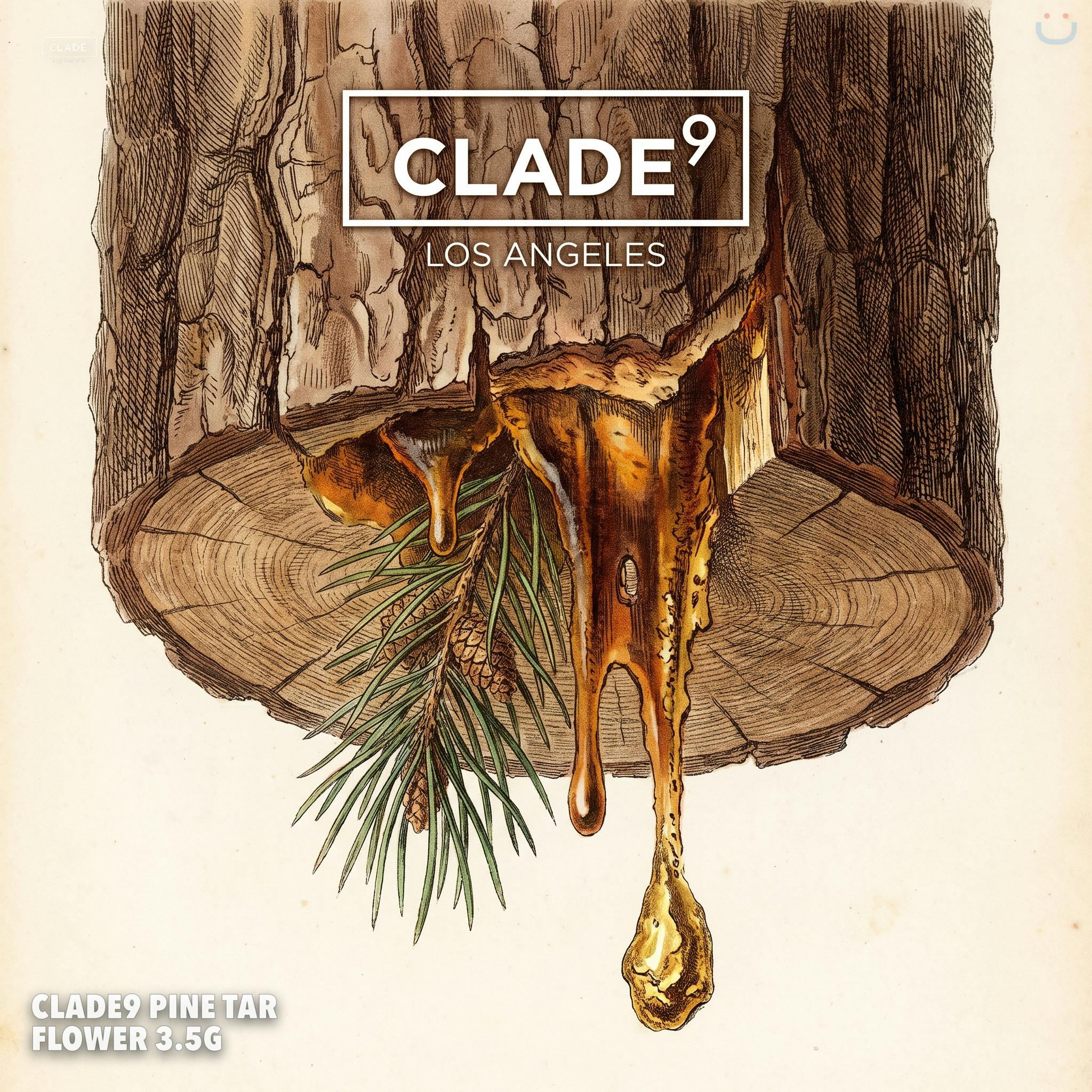 Clade9 Pine Tar Flower 3.5G