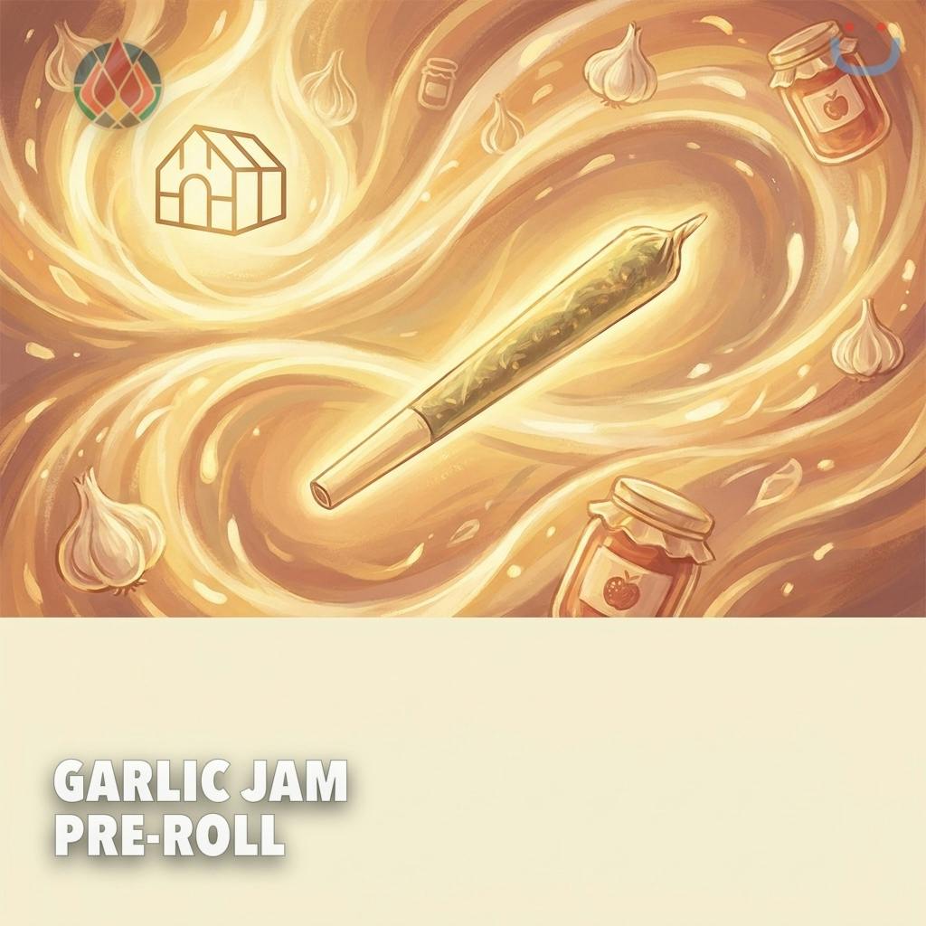 North Lake Supply Garlic Jam Pre-roll 1G 2pk