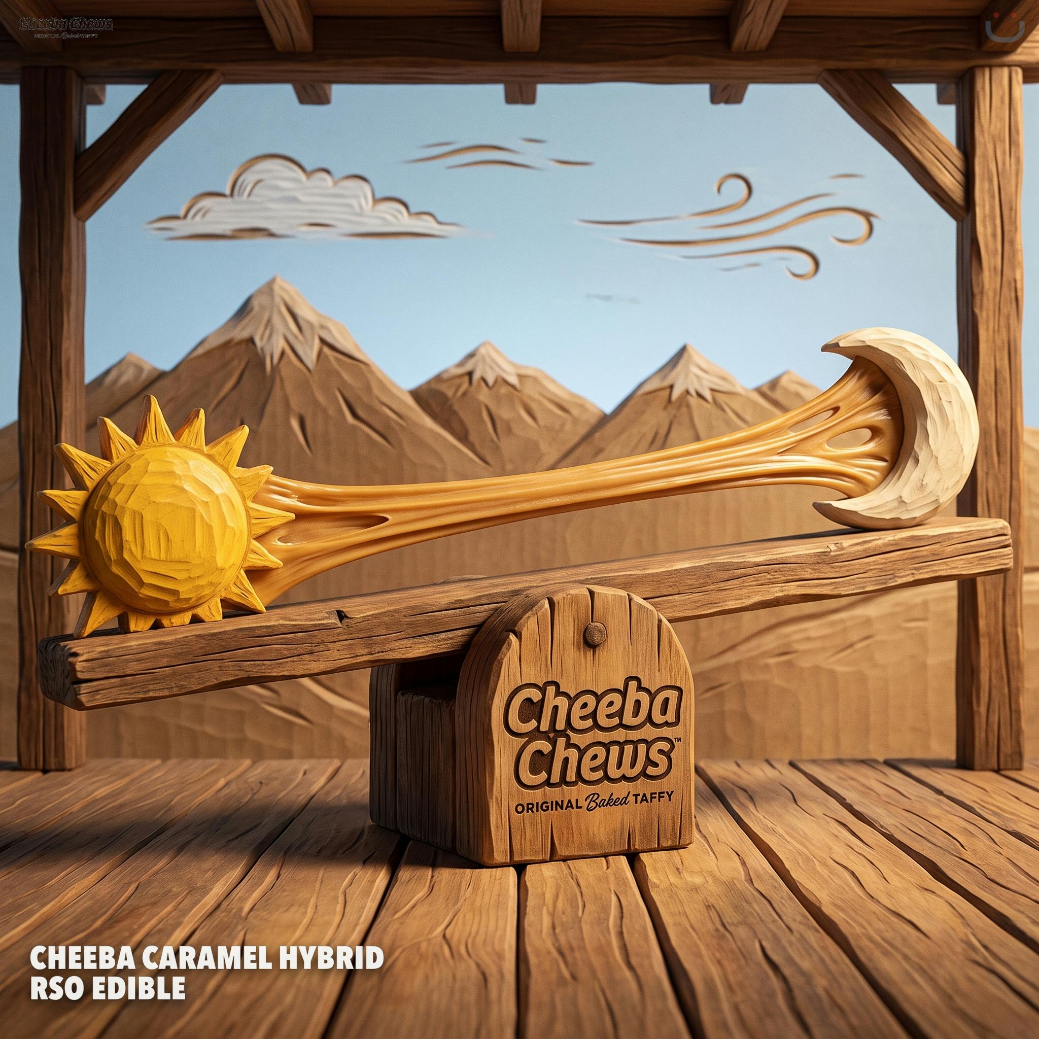 Cheeba Caramel Hybrid RSO Edible